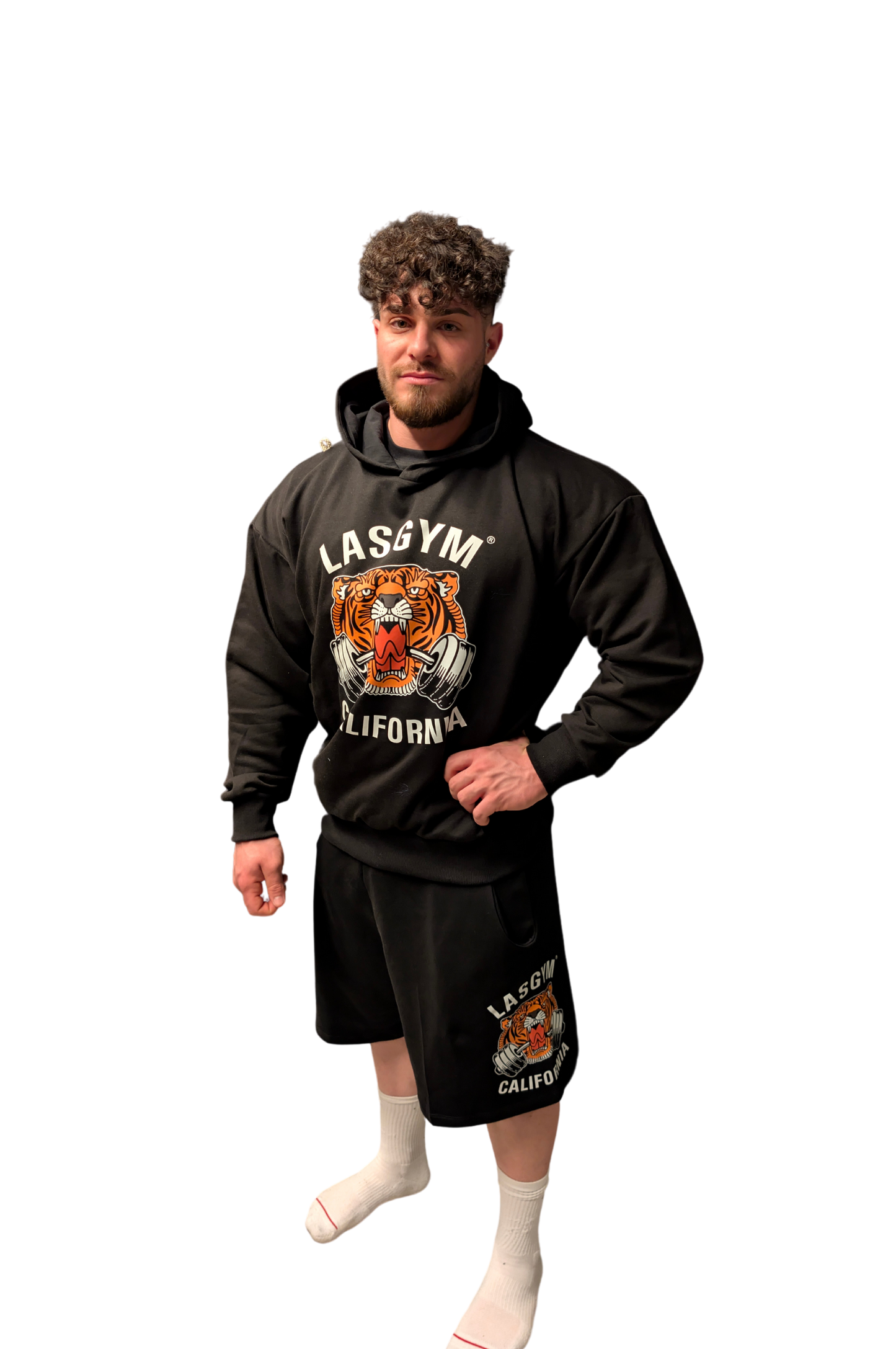 Pantalones cortos de tigre viejo