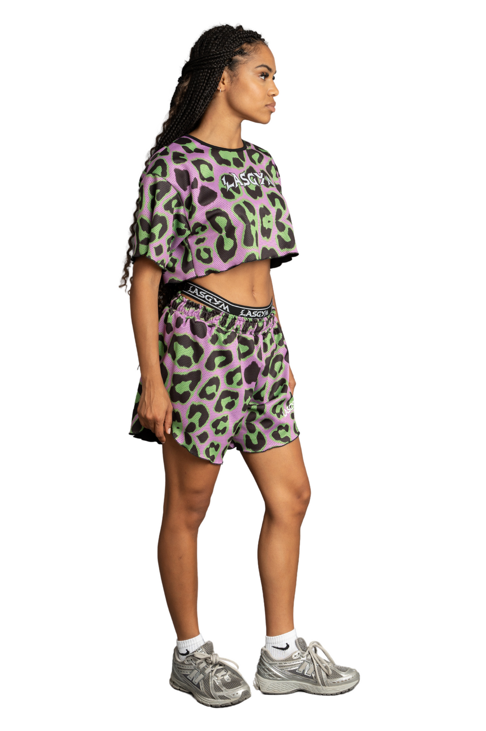 QUINN SHORTS LEOPURADA