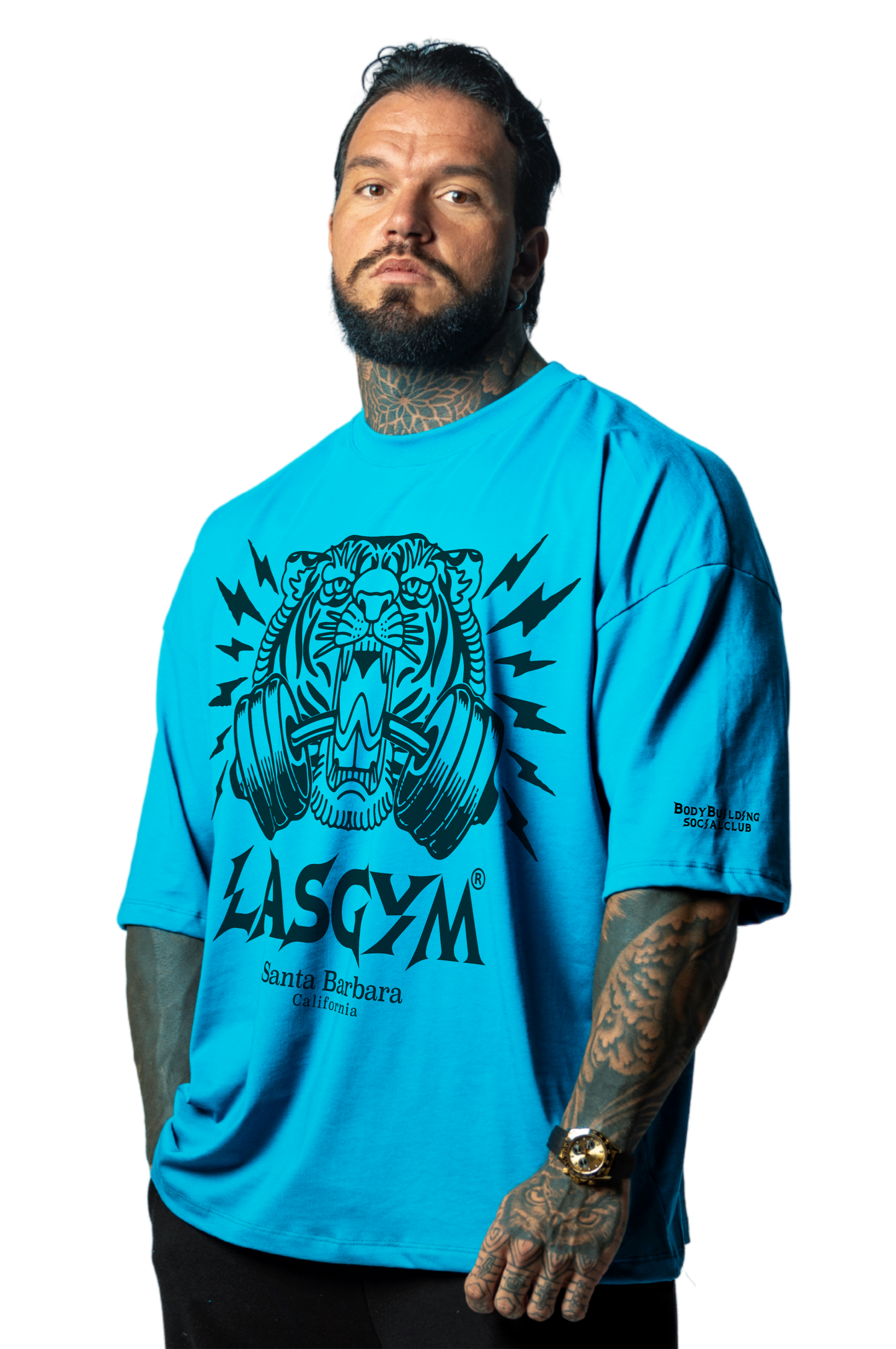 T-shirt S.Over Silverlake BLACK