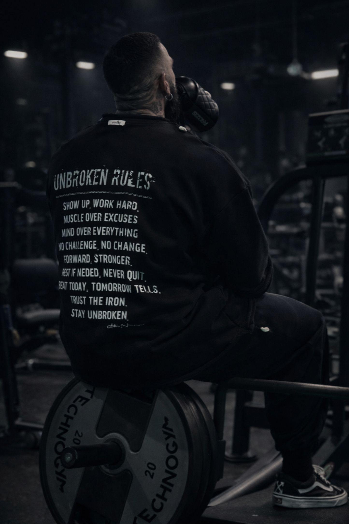 T-shirt Felpa UNBROKEN RULES