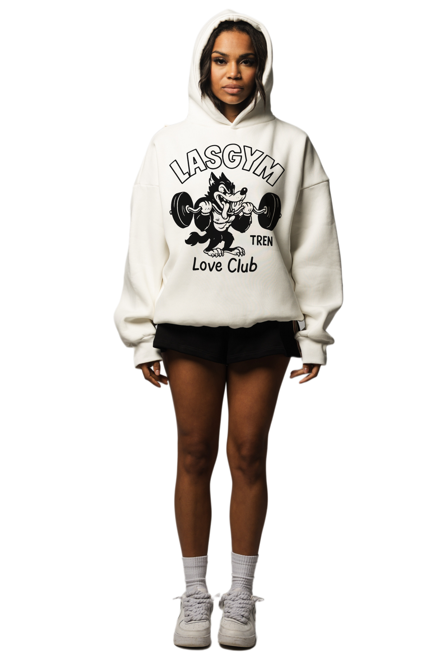 Felpa Over WOLF Tren