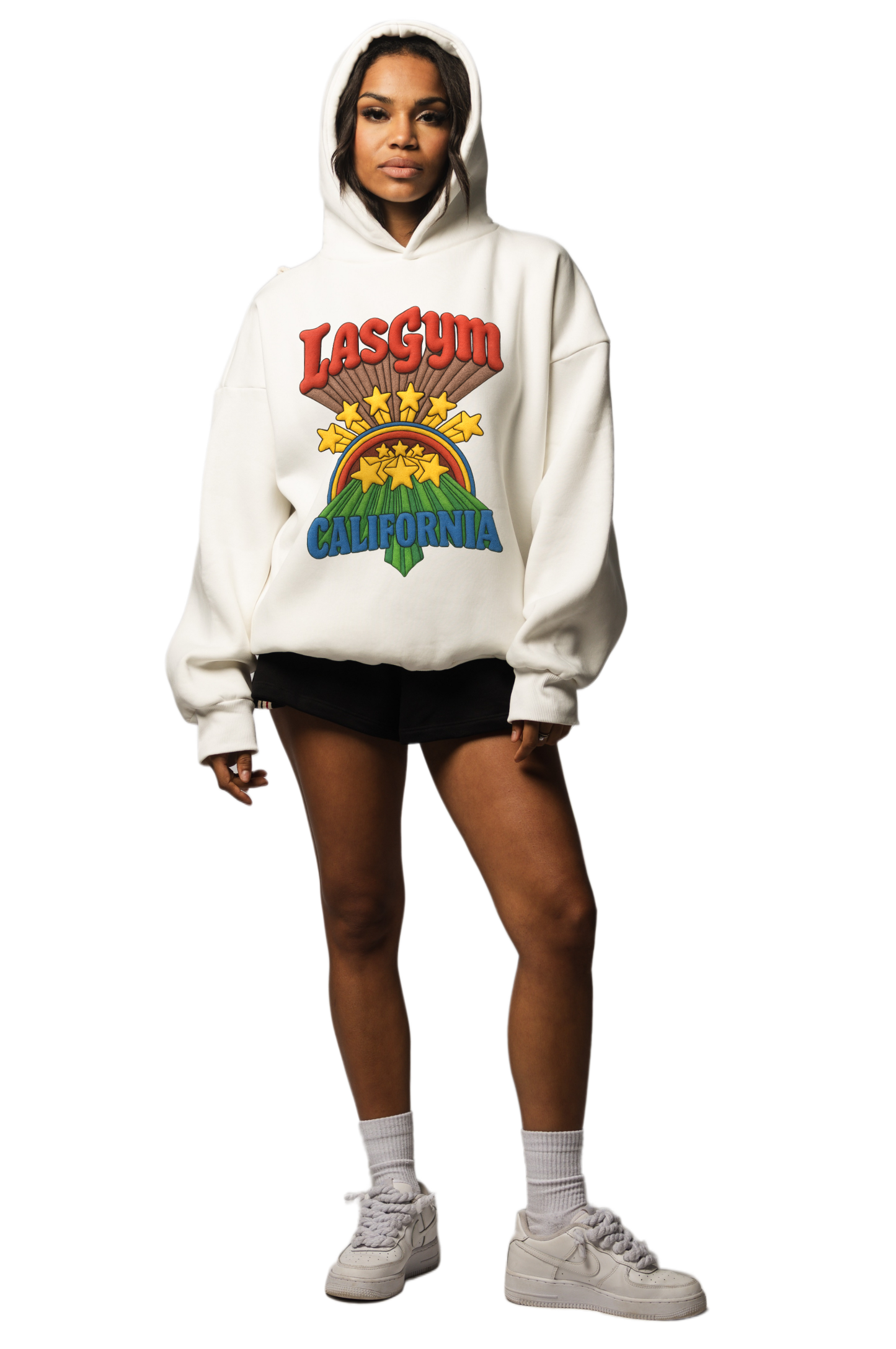 Felpa INVERNALE Oversize RAINBOW MAGIC