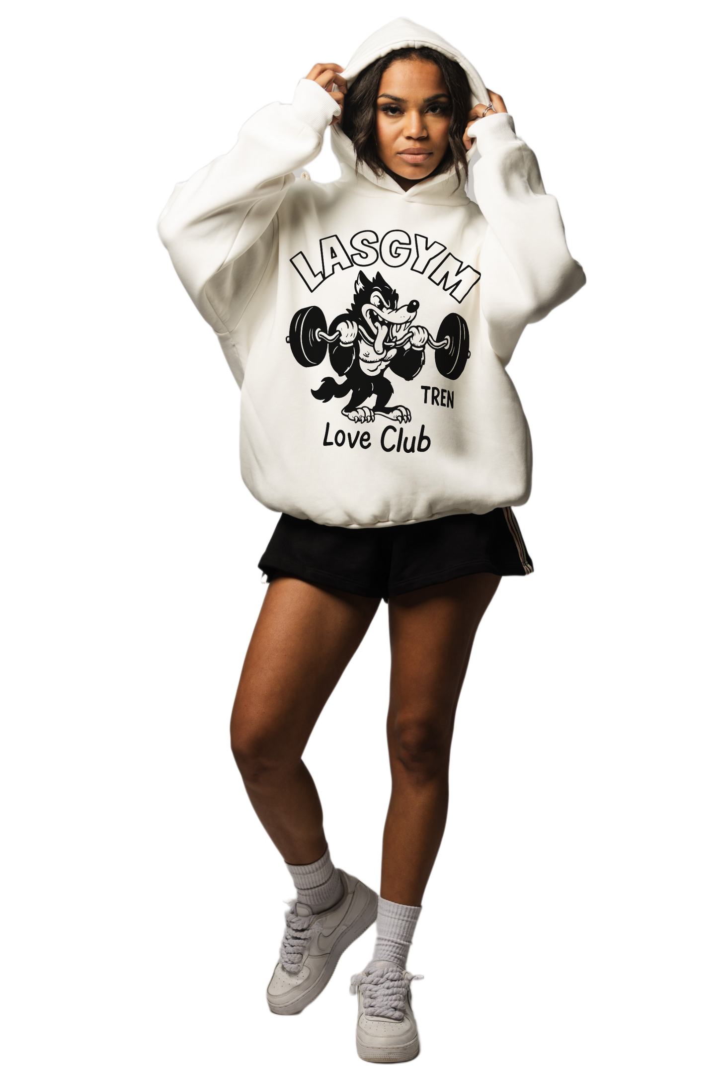 Felpa Over WOLF Tren