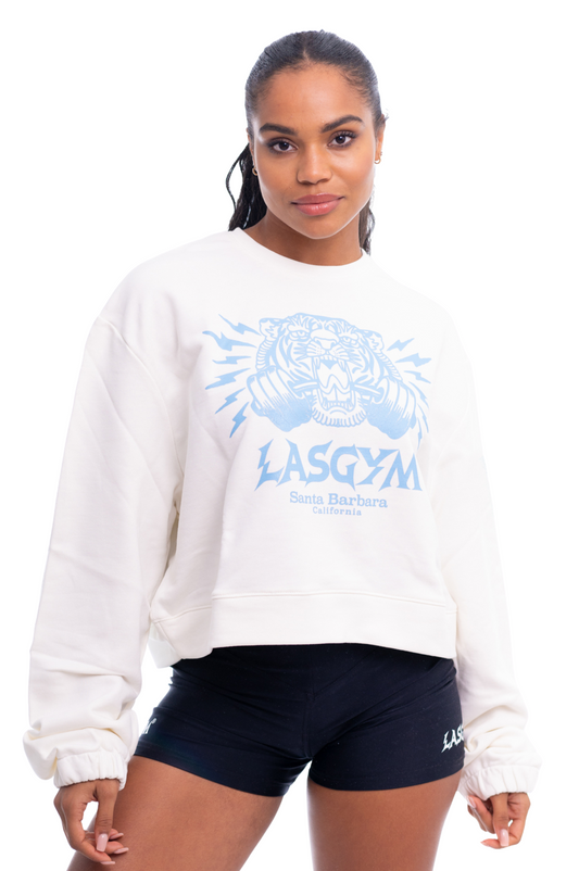 Sudadera Corta Little America Celeste EdT