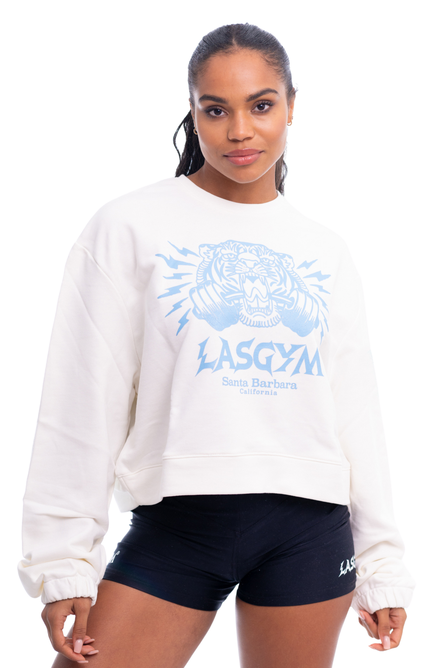 Sudadera Corta Little America Celeste EdT