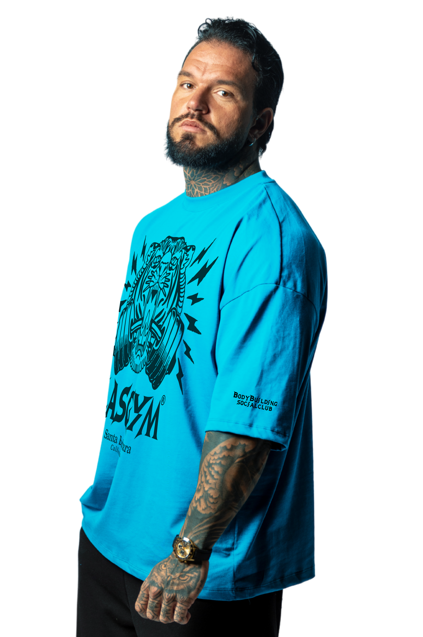 T-shirt S.Over Silverlake BLACK