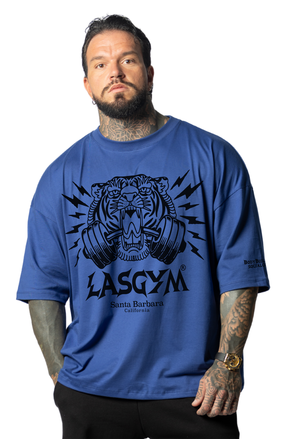 T-shirt S.Over Silverlake BLACK