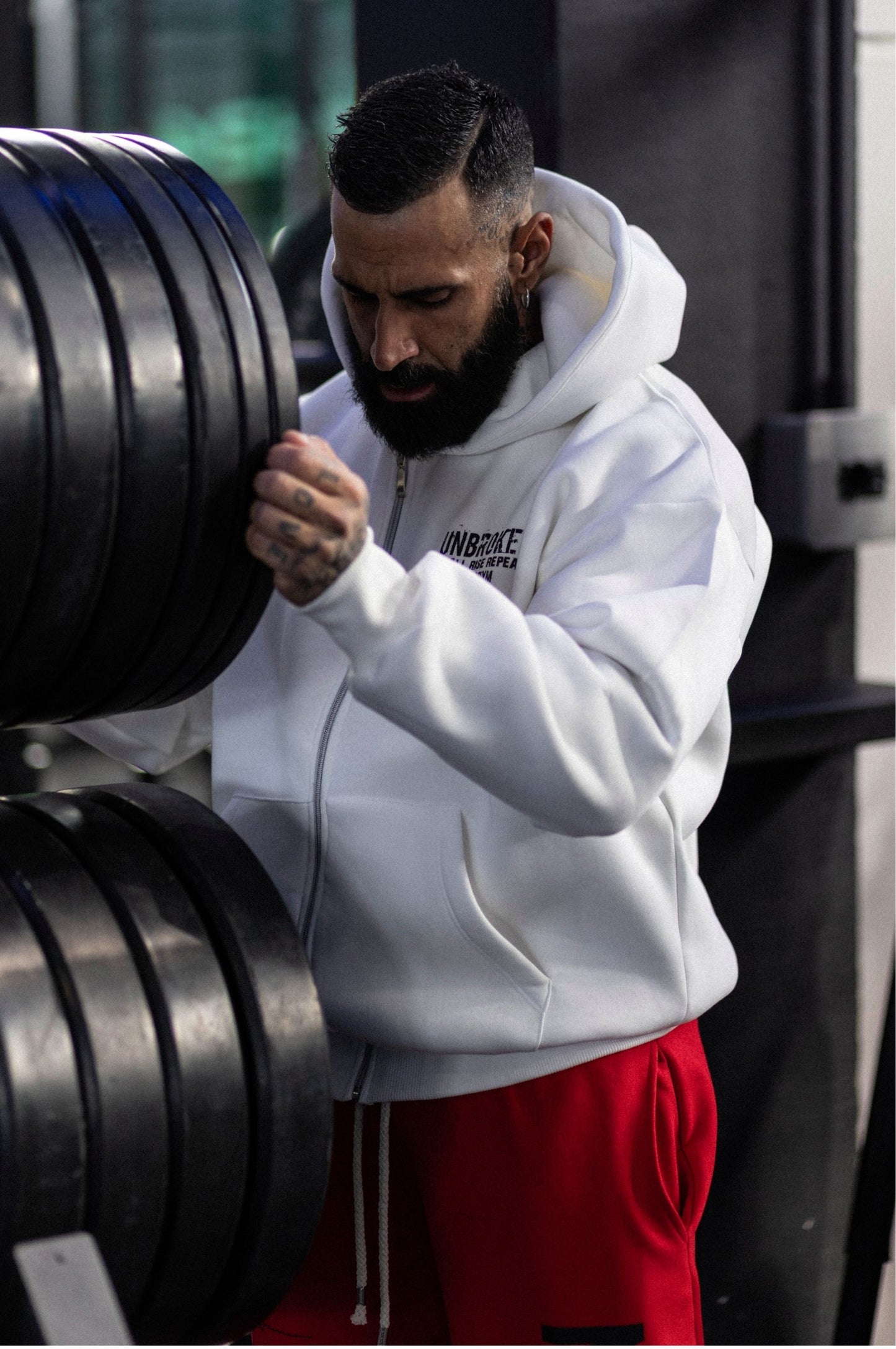 Felpa con Zip UNBROKEN RULES