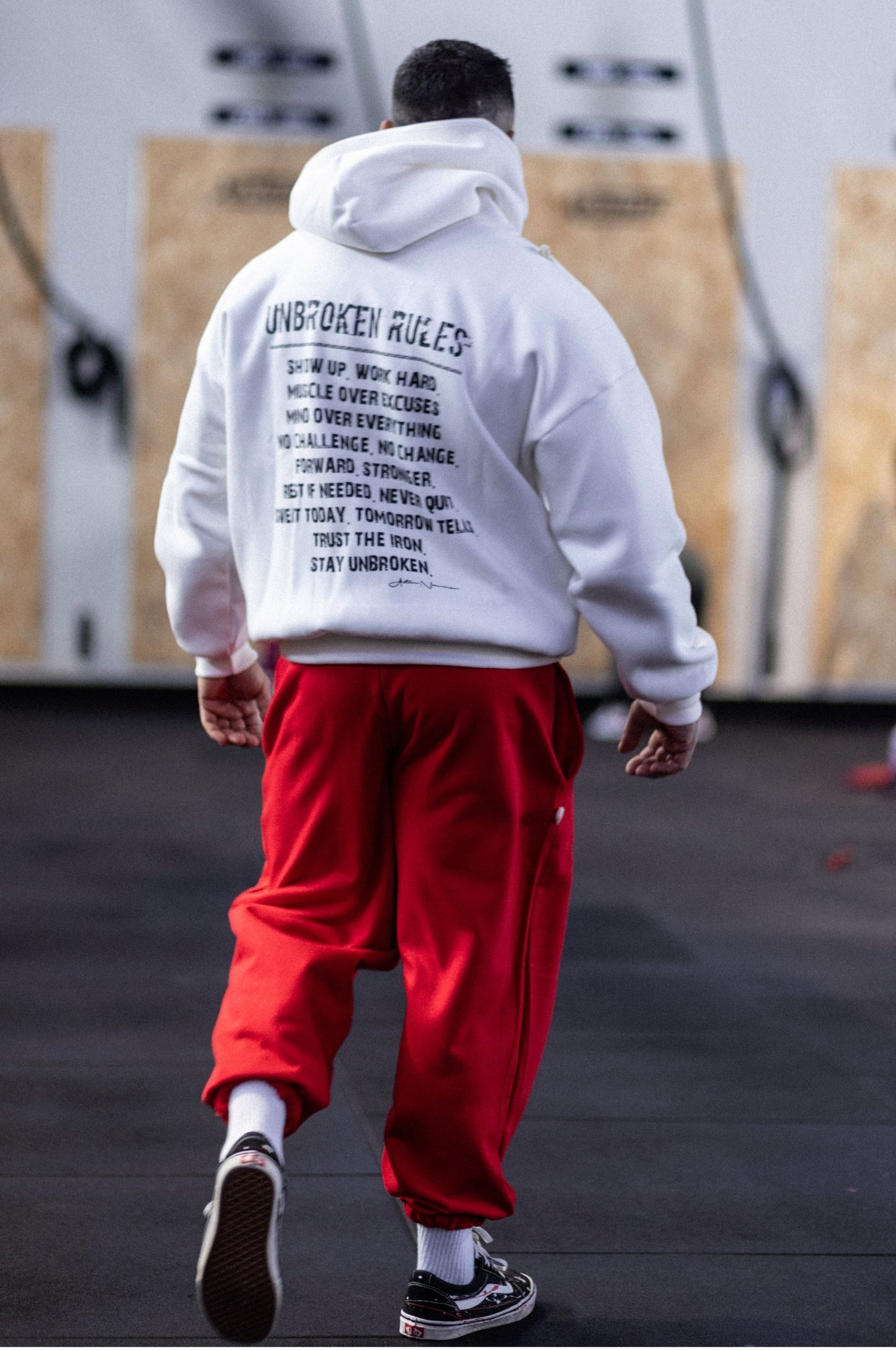 Felpa con Zip UNBROKEN RULES