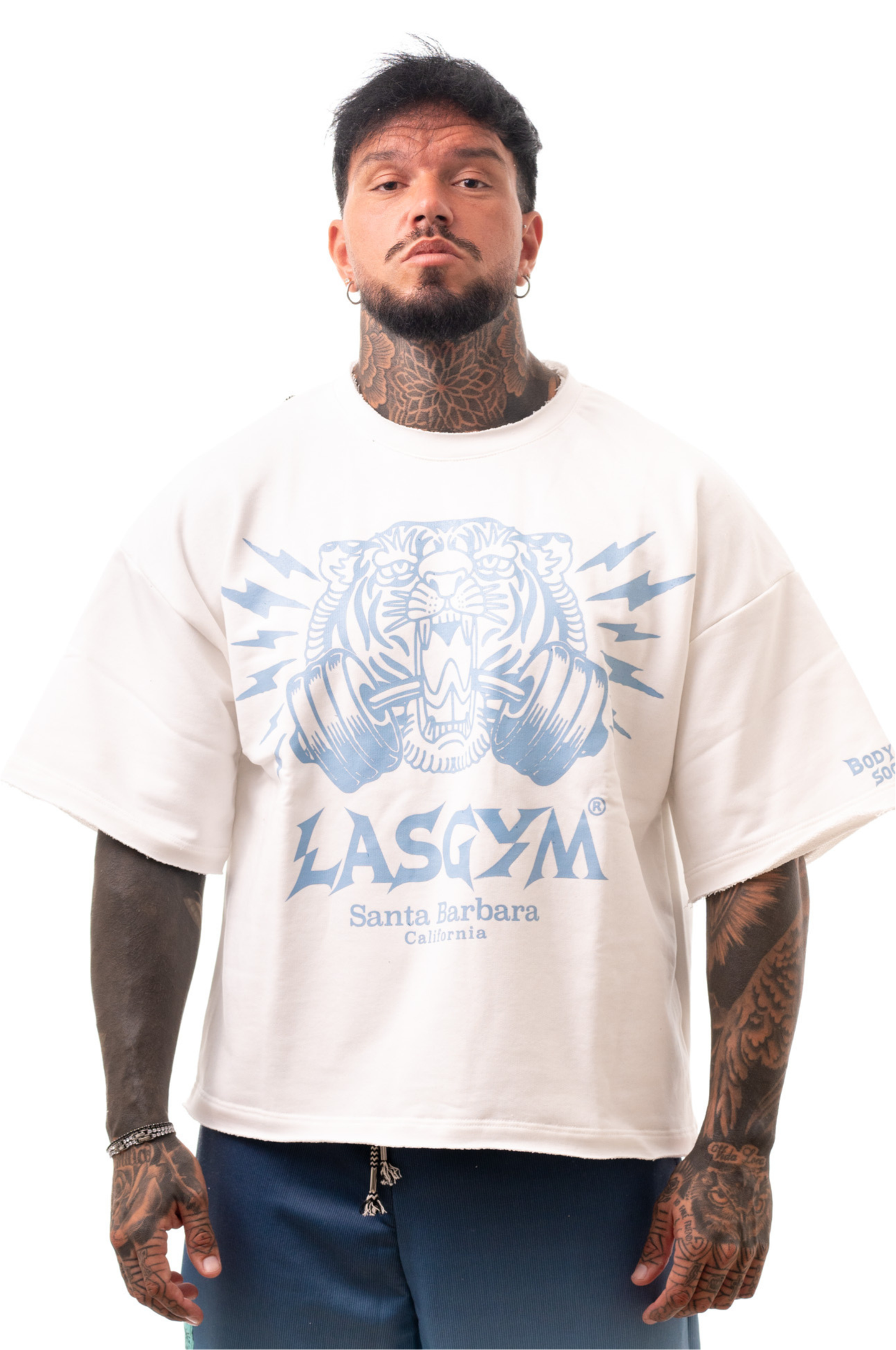 Camiseta oversize SanBernardino Celeste EdT UNISEX