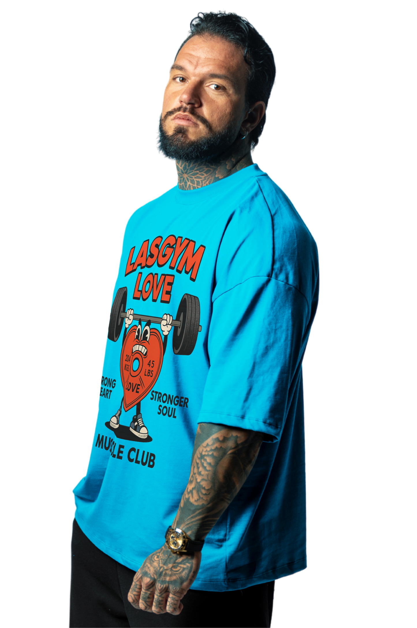 T-shirt S.Over LASGYM LOVE