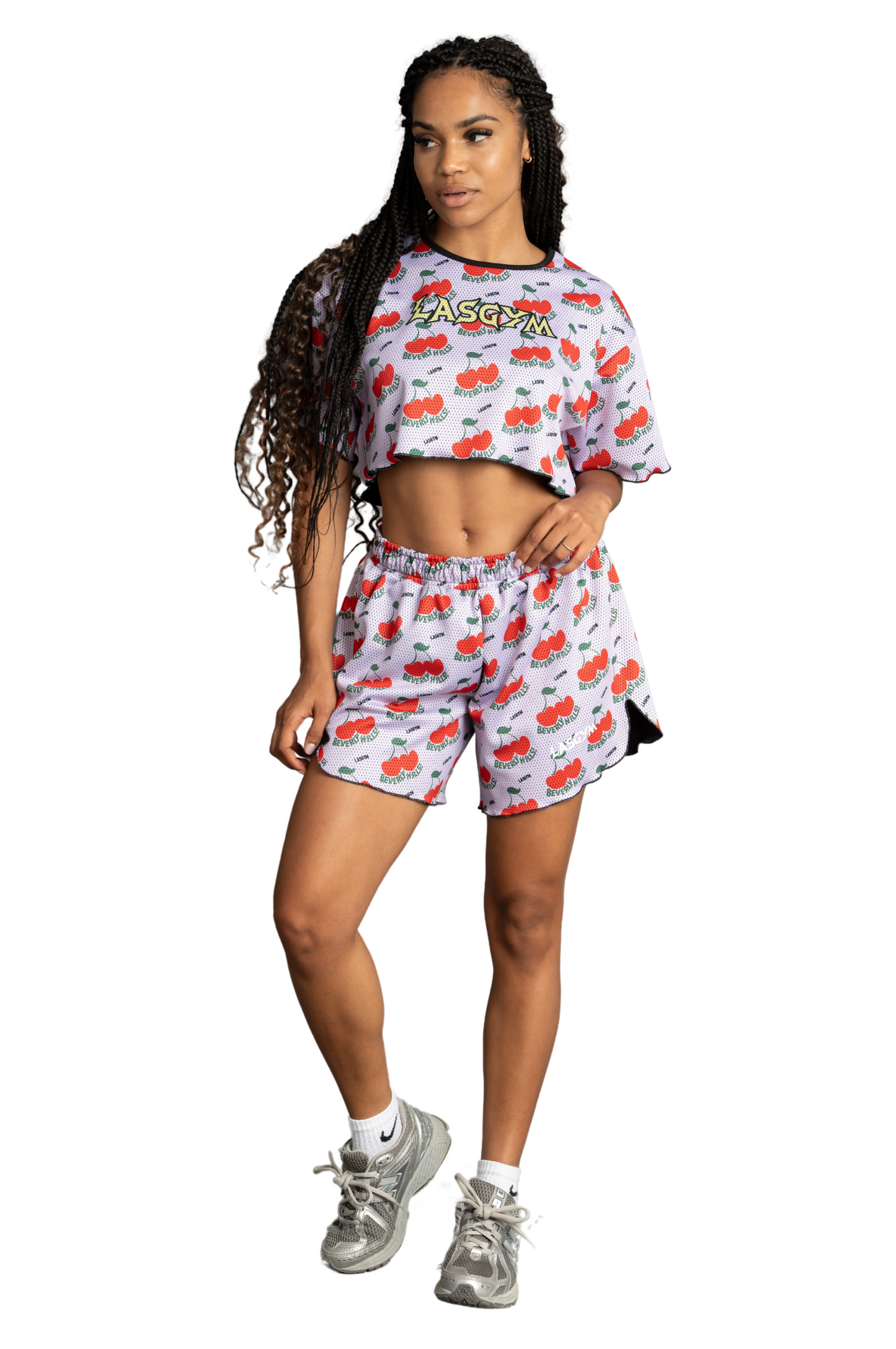 KENDALL B.CHERRY CROP T-SHIRTS