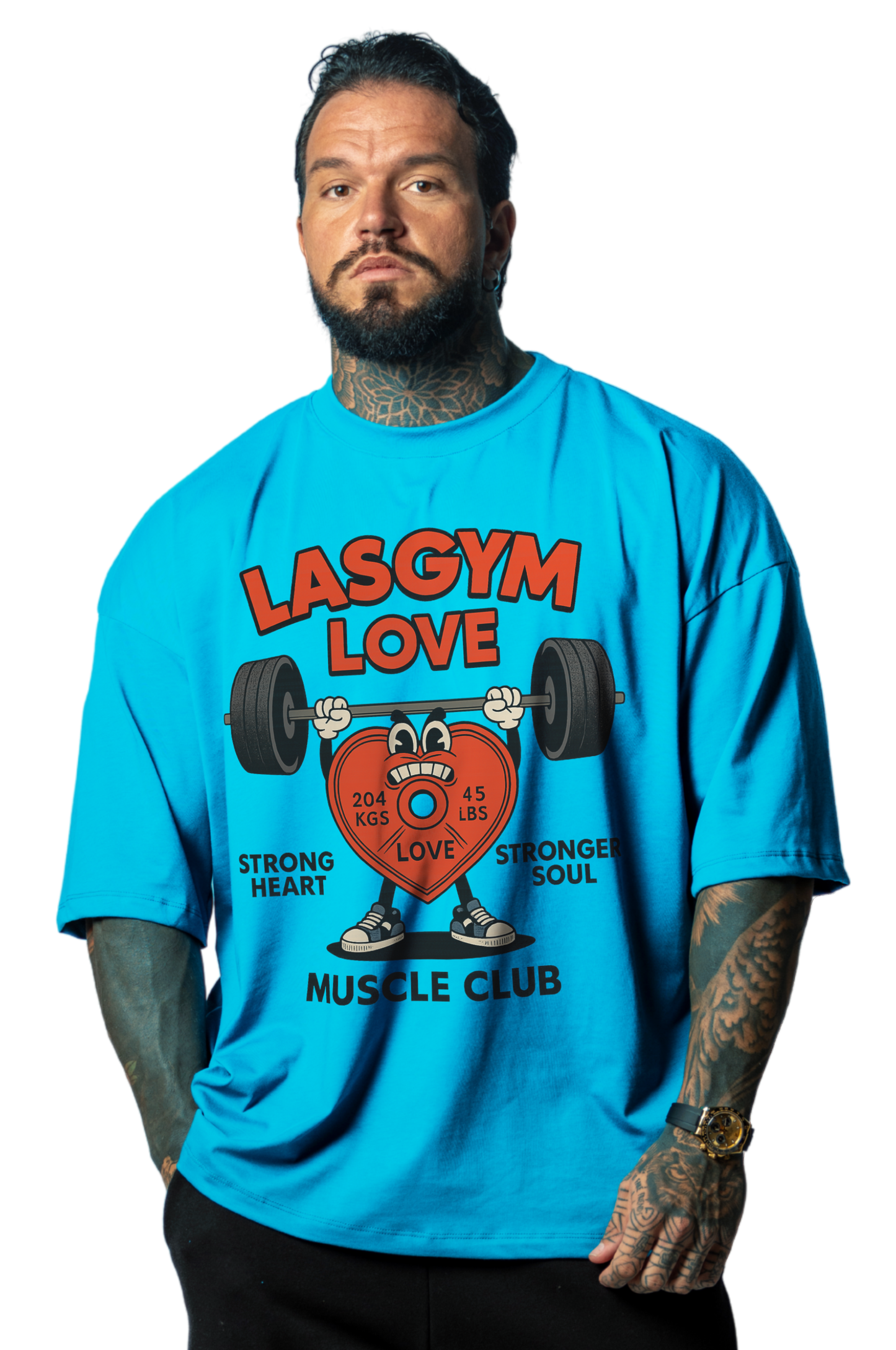 T-shirt S.Over LASGYM LOVE