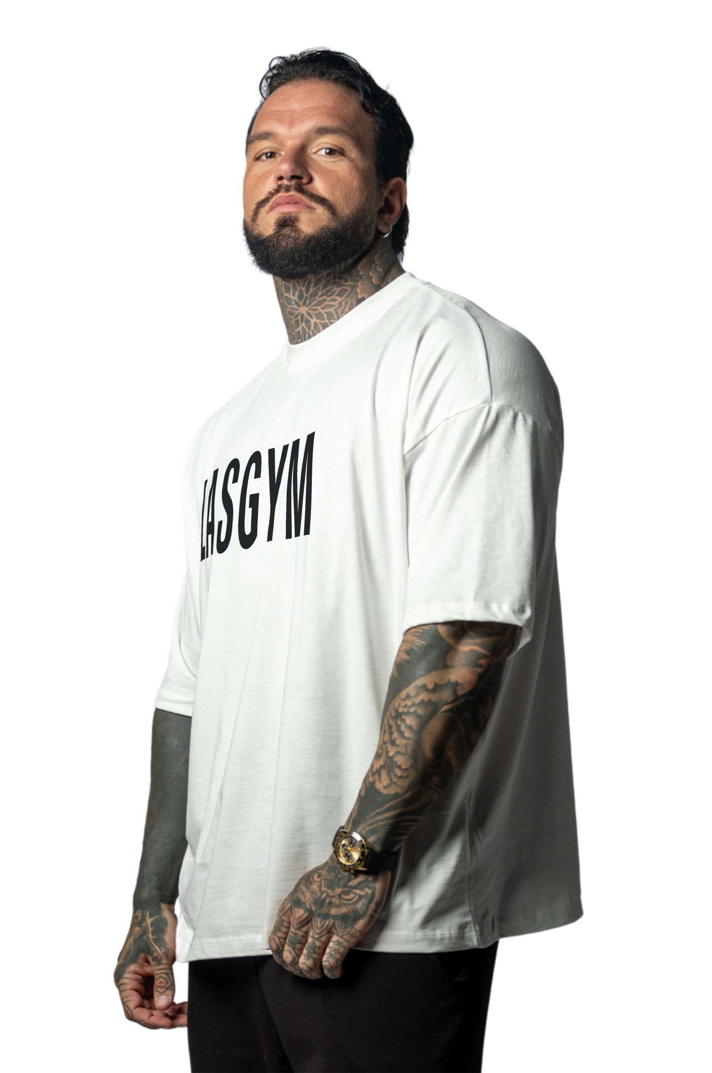 Camiseta oversize OLD TIGER AZUL UNISEX