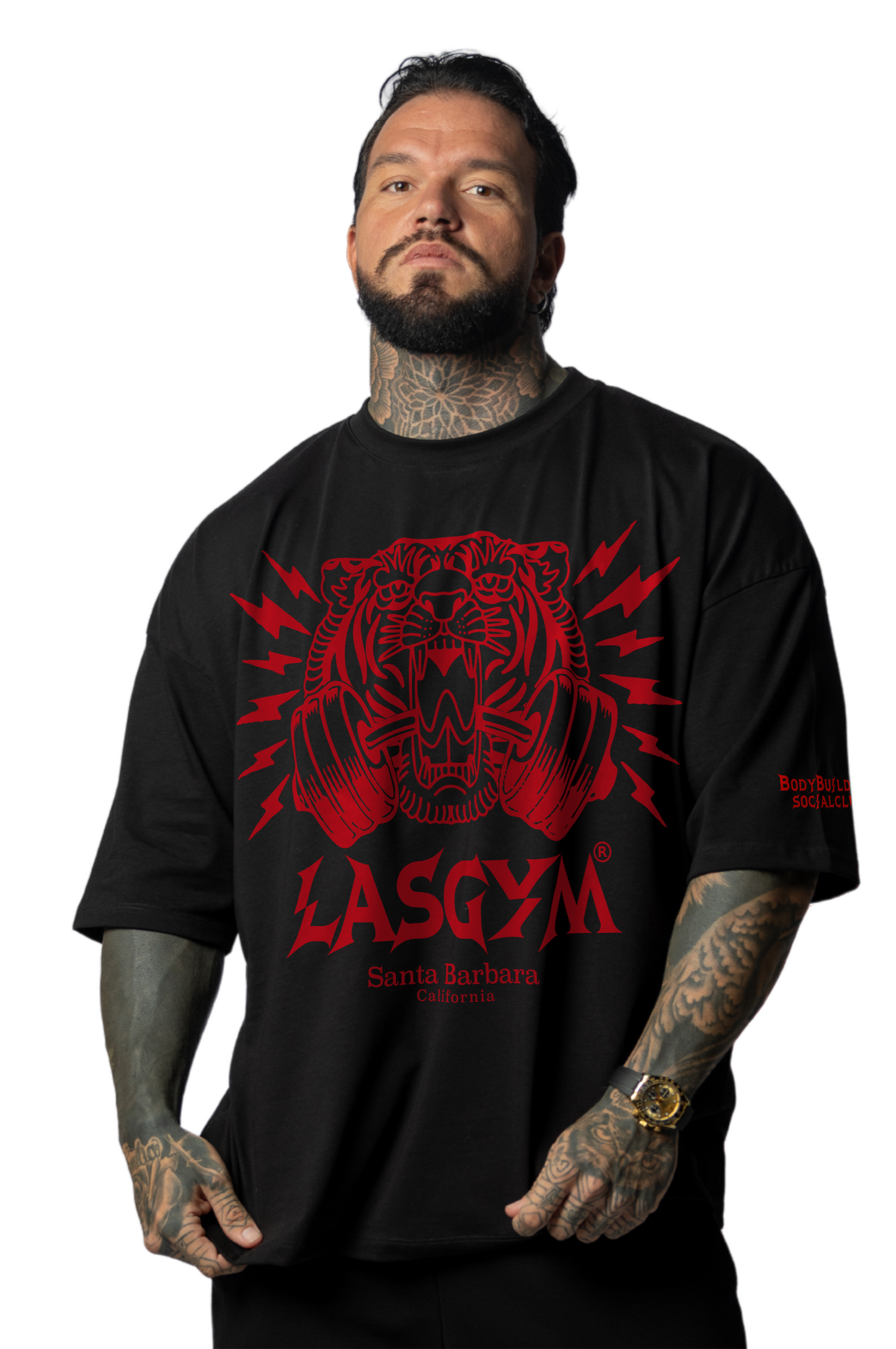 T-shirt S.Over Silverlake RED