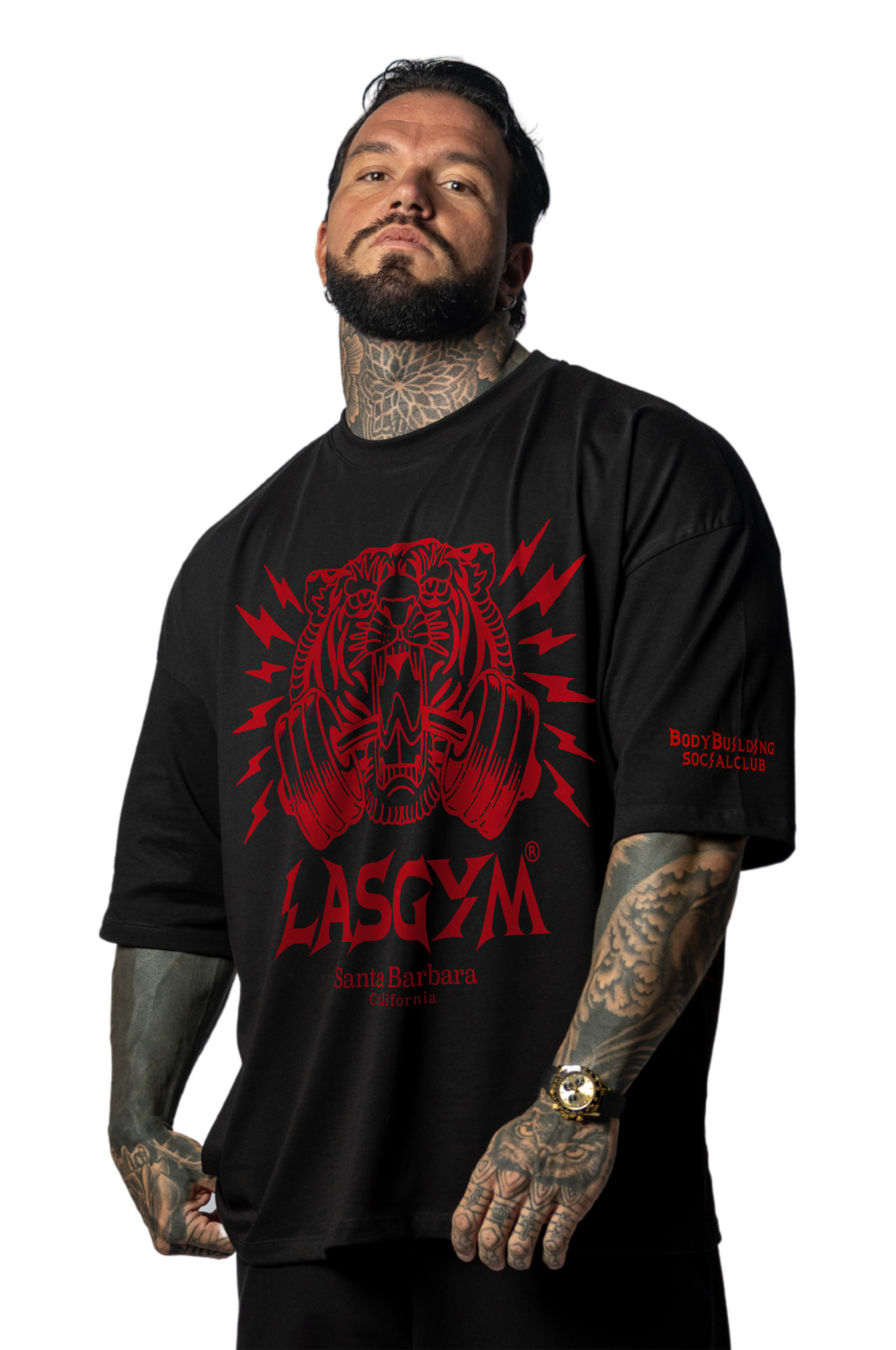 T-shirt S.Over Silverlake RED