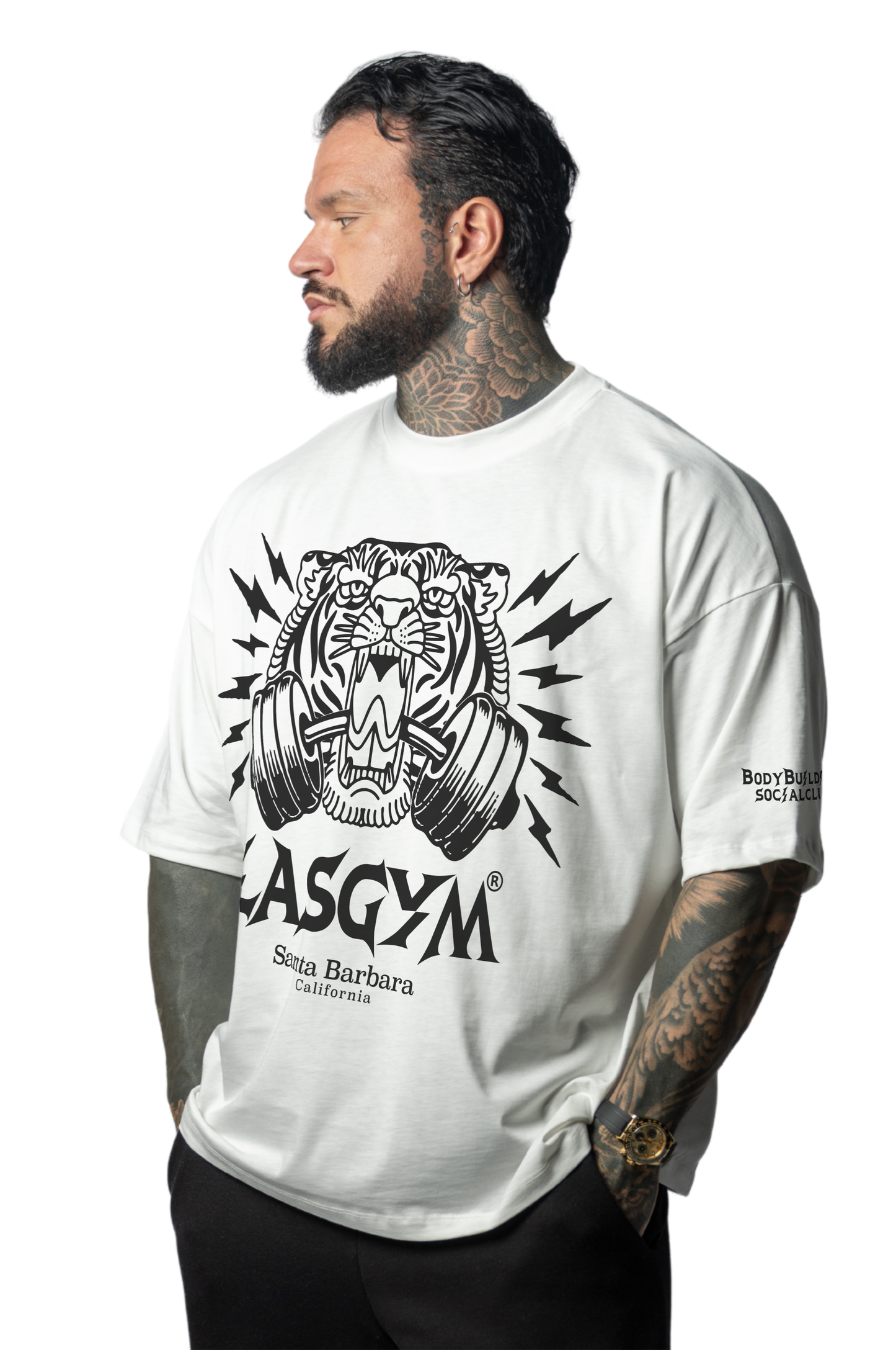 T-shirt S.Over Silverlake BLACK