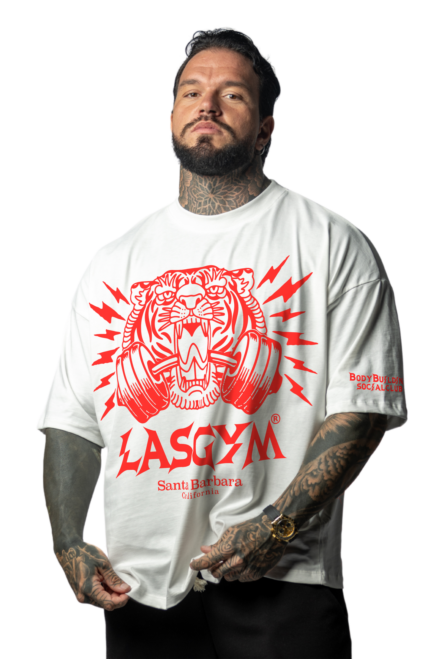 T-shirt S.Over Silverlake RED