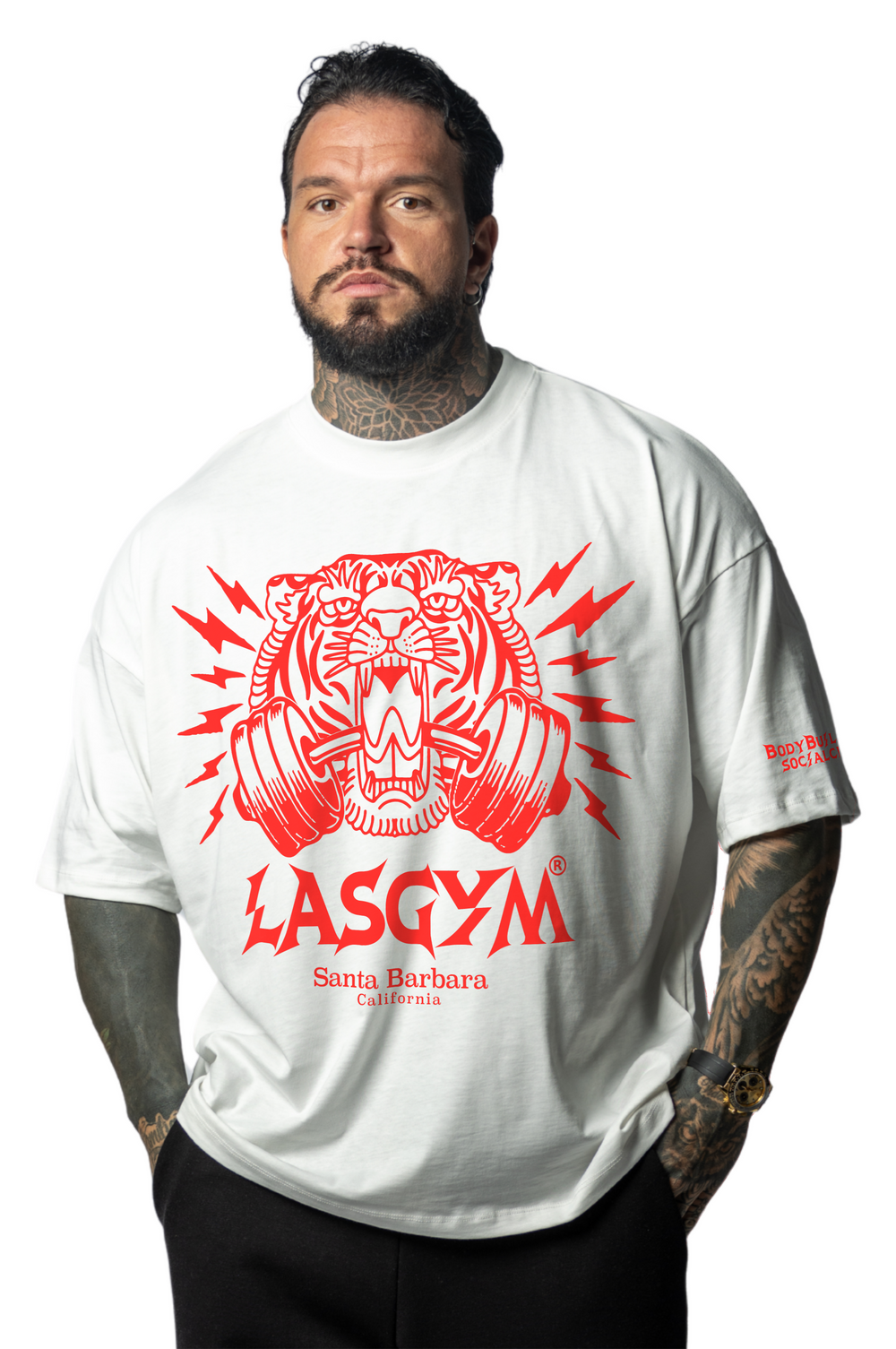 T-shirt S.Over Silverlake RED