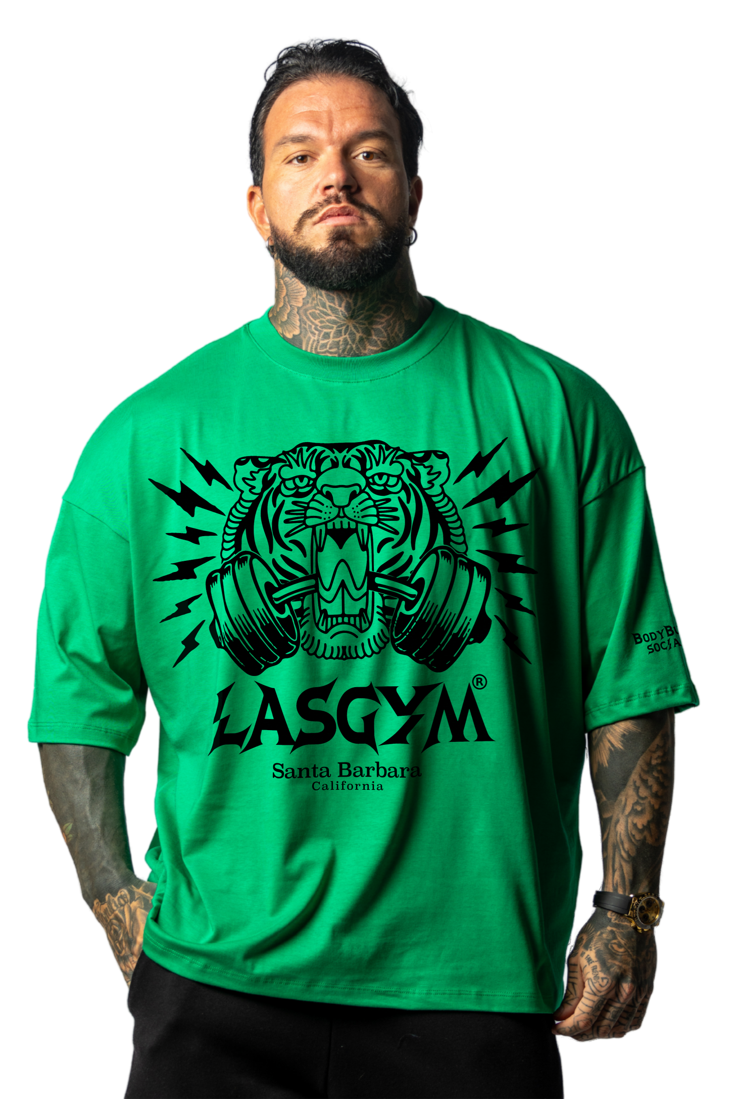 T-shirt S.Over Silverlake BLACK