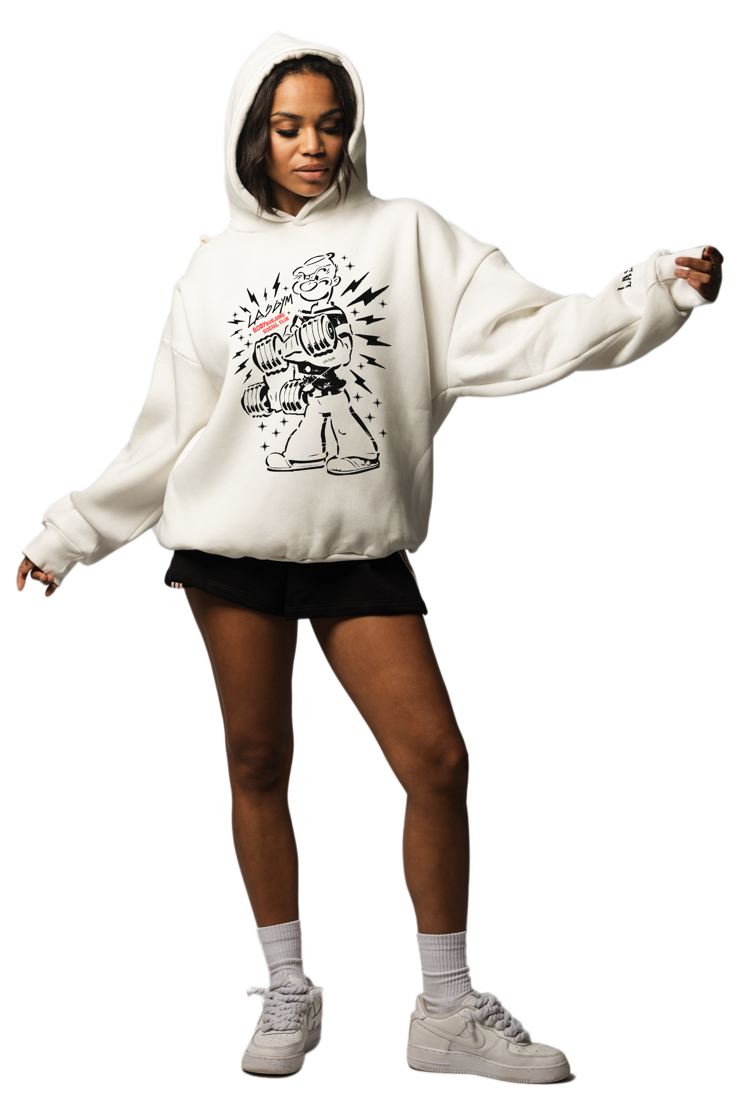 Felpa Cappuccio INVERNALE Braccio Di Ferro