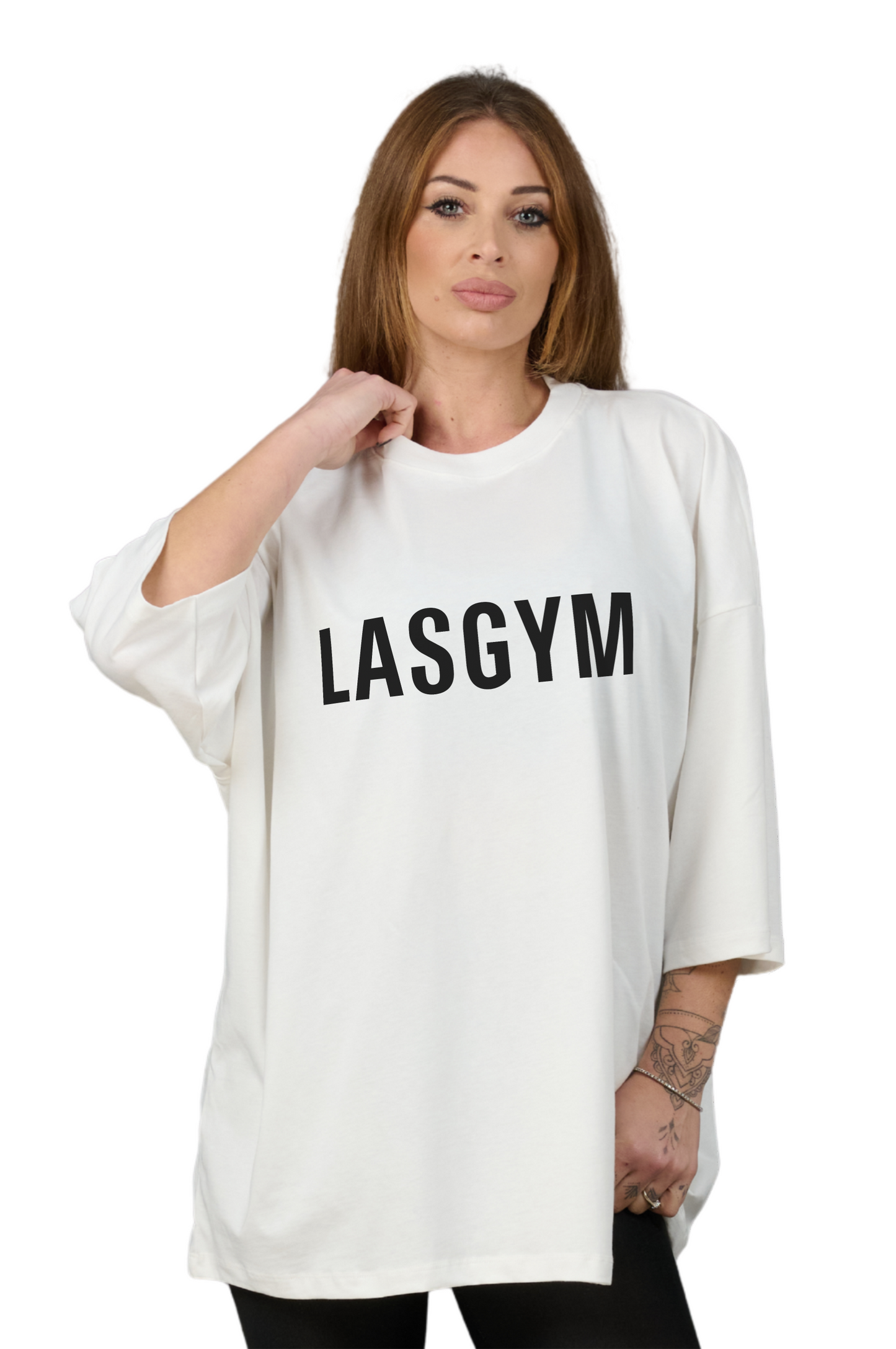 Camiseta oversize OLD TIGER AZUL UNISEX