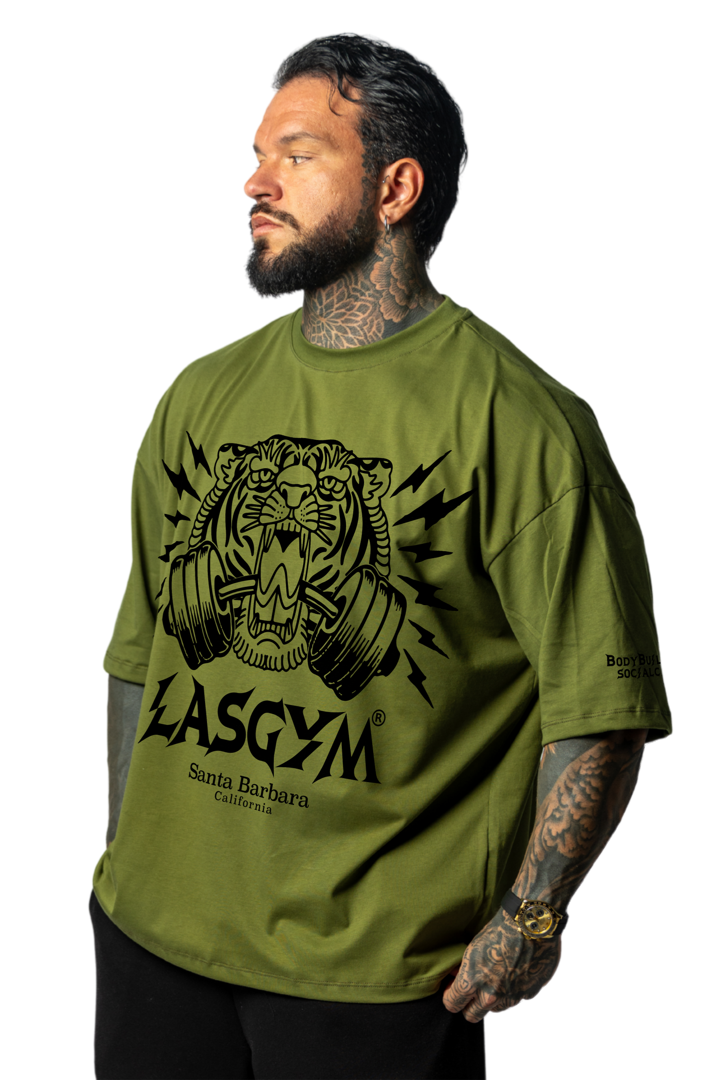 T-shirt S.Over Silverlake BLACK