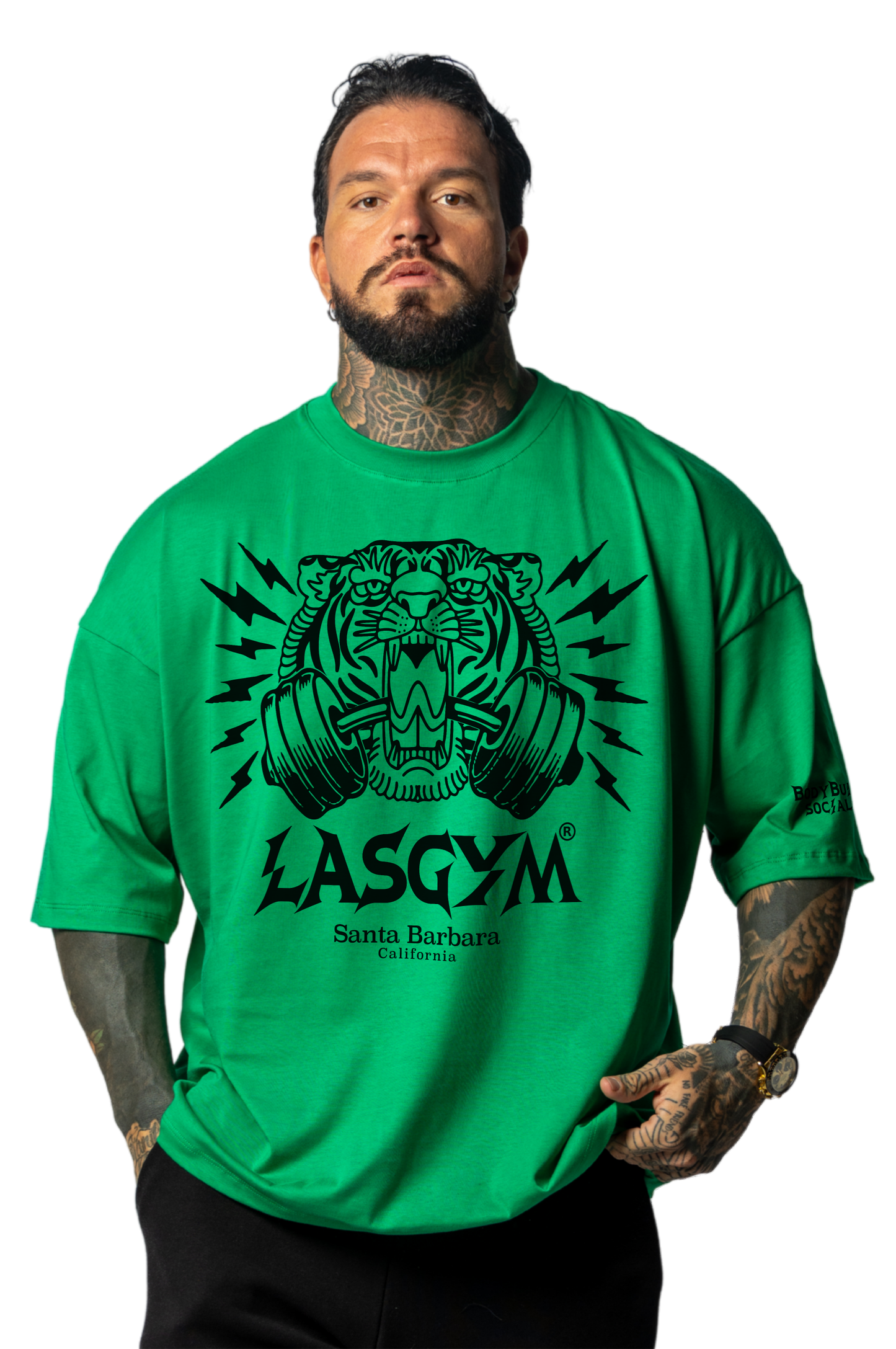 T-shirt S.Over Silverlake BLACK