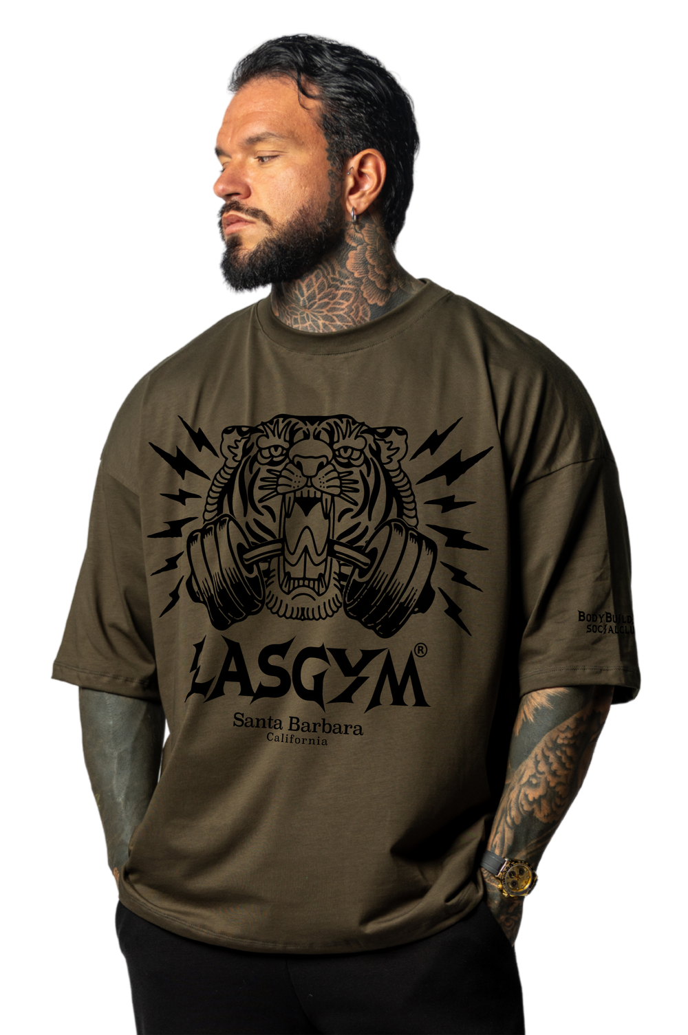 T-shirt S.Over Silverlake BLACK