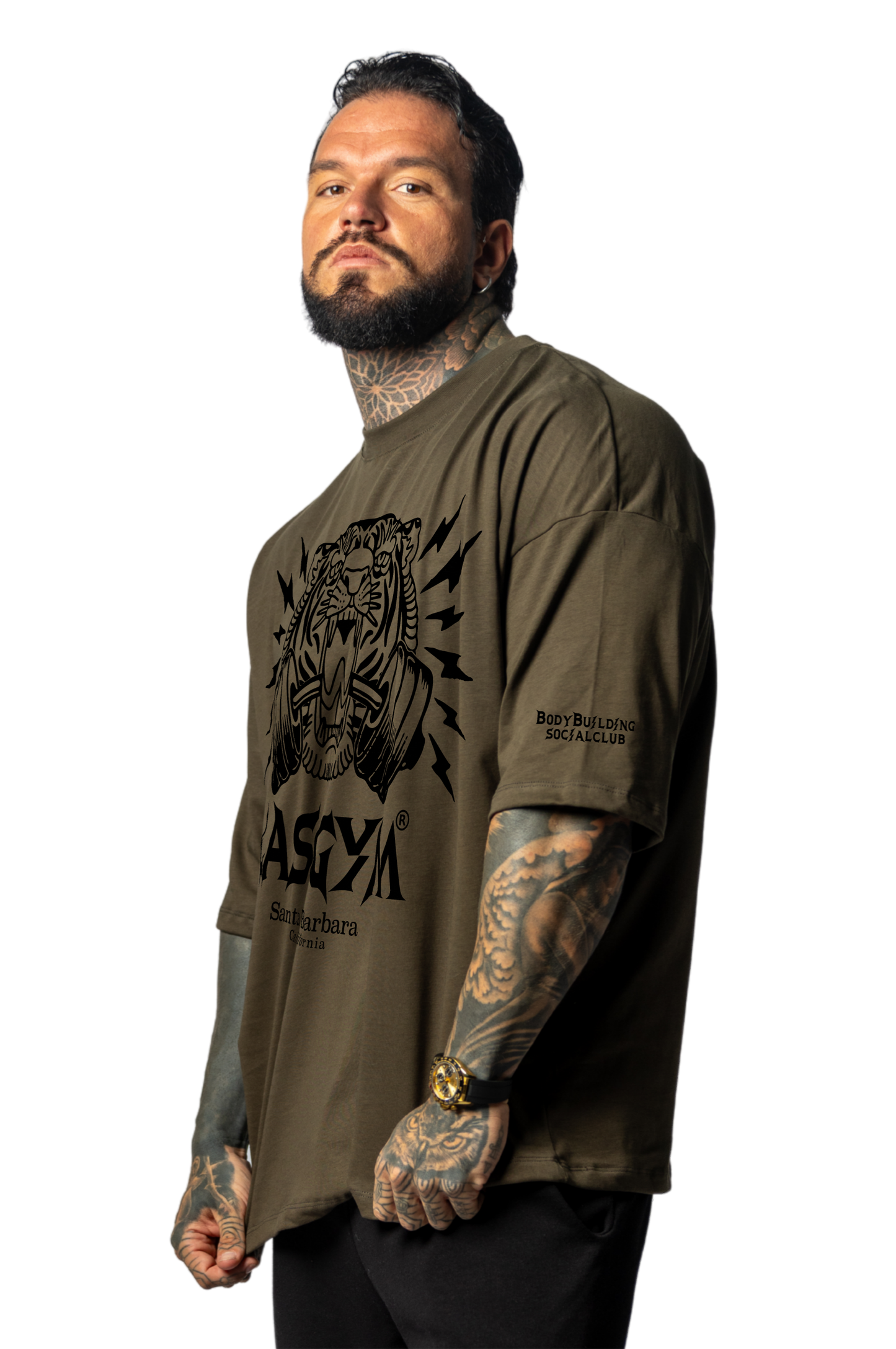 T-shirt S.Over Silverlake BLACK