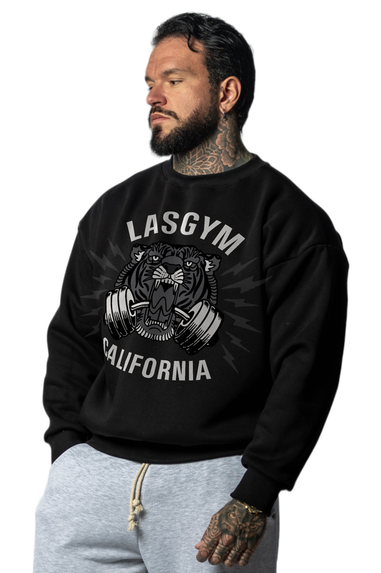 Felpa Girocollo INVERNALE Tiger Gray