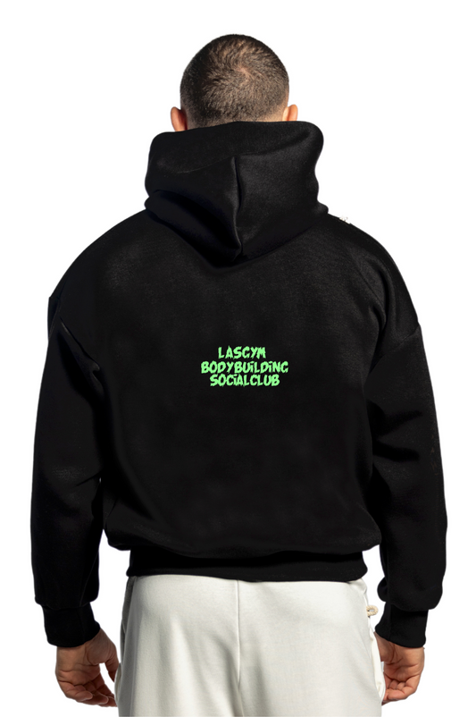 Hoodie MONSTER GREEN UNISEX