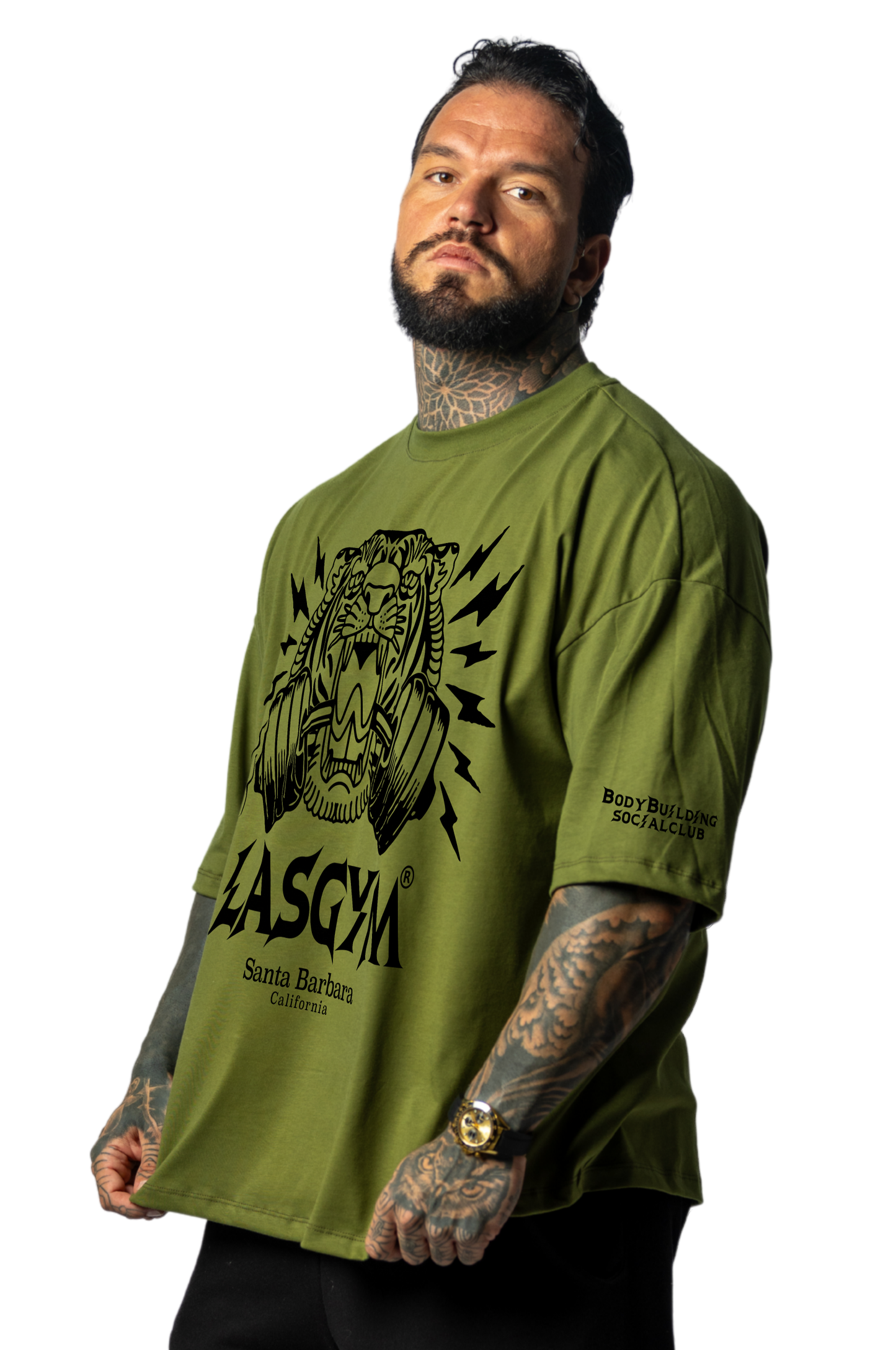 T-shirt S.Over Silverlake BLACK