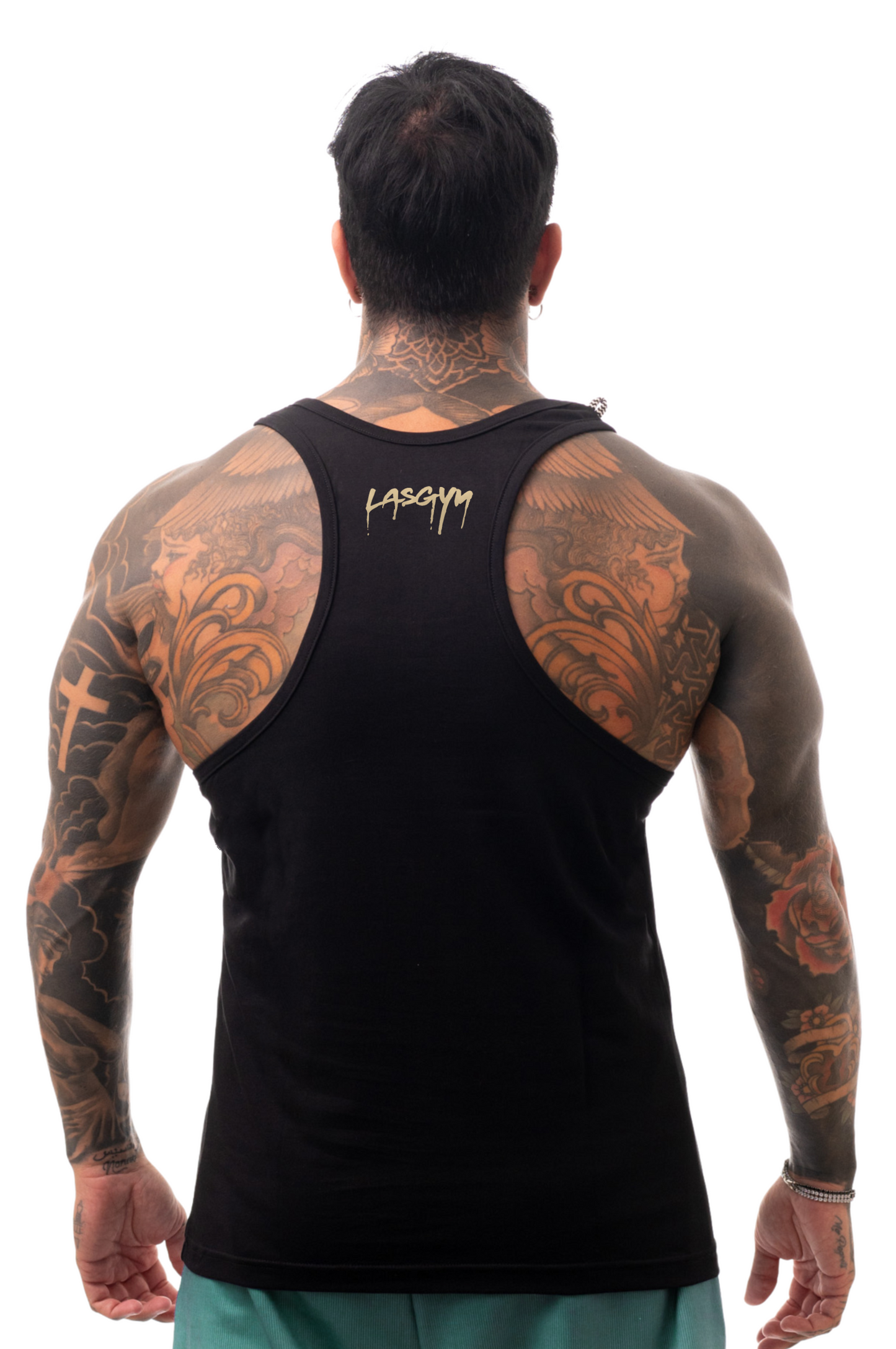 Camiseta sin mangas al atardecer