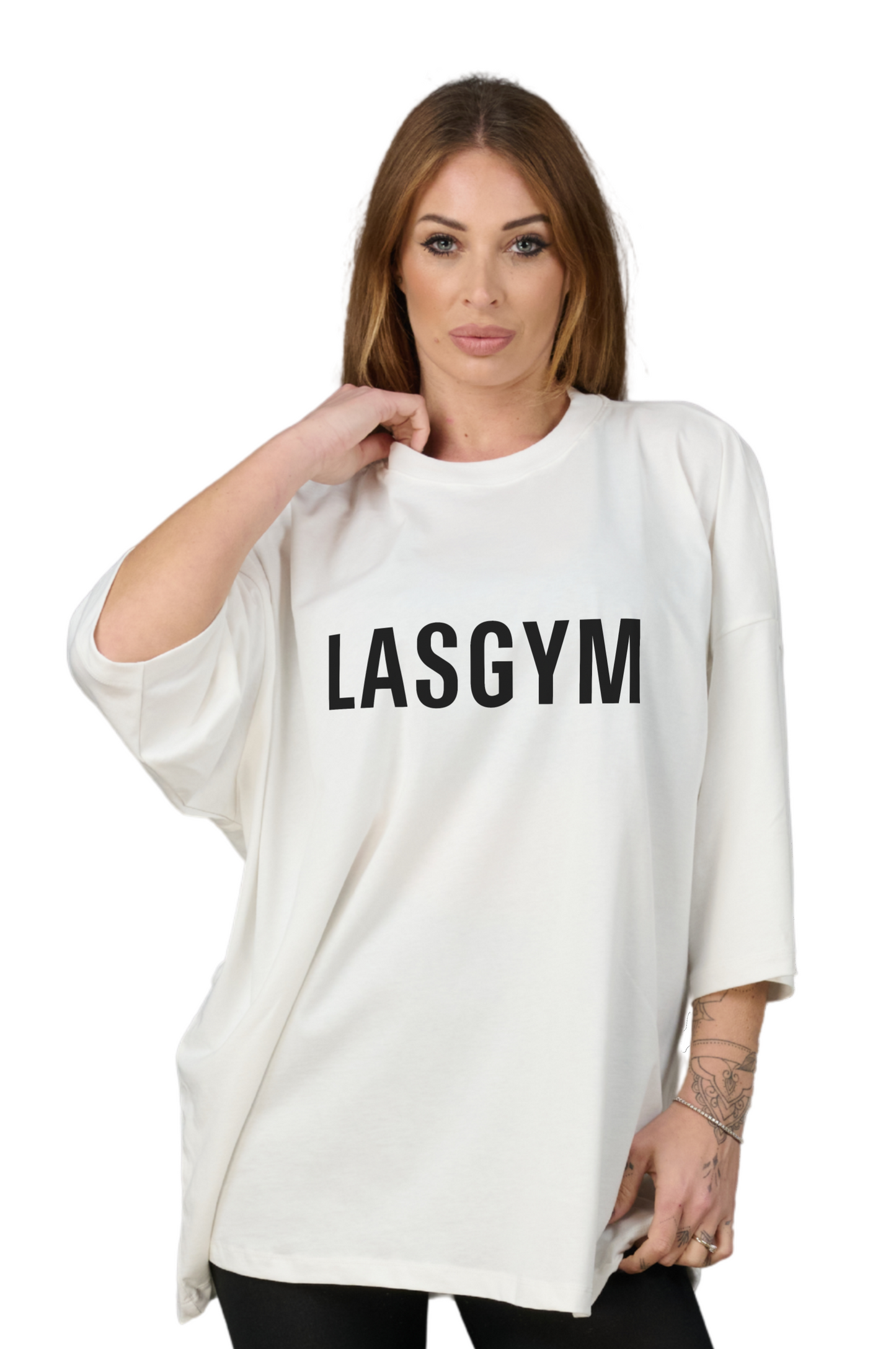 Camiseta oversize OLD TIGER AZUL UNISEX