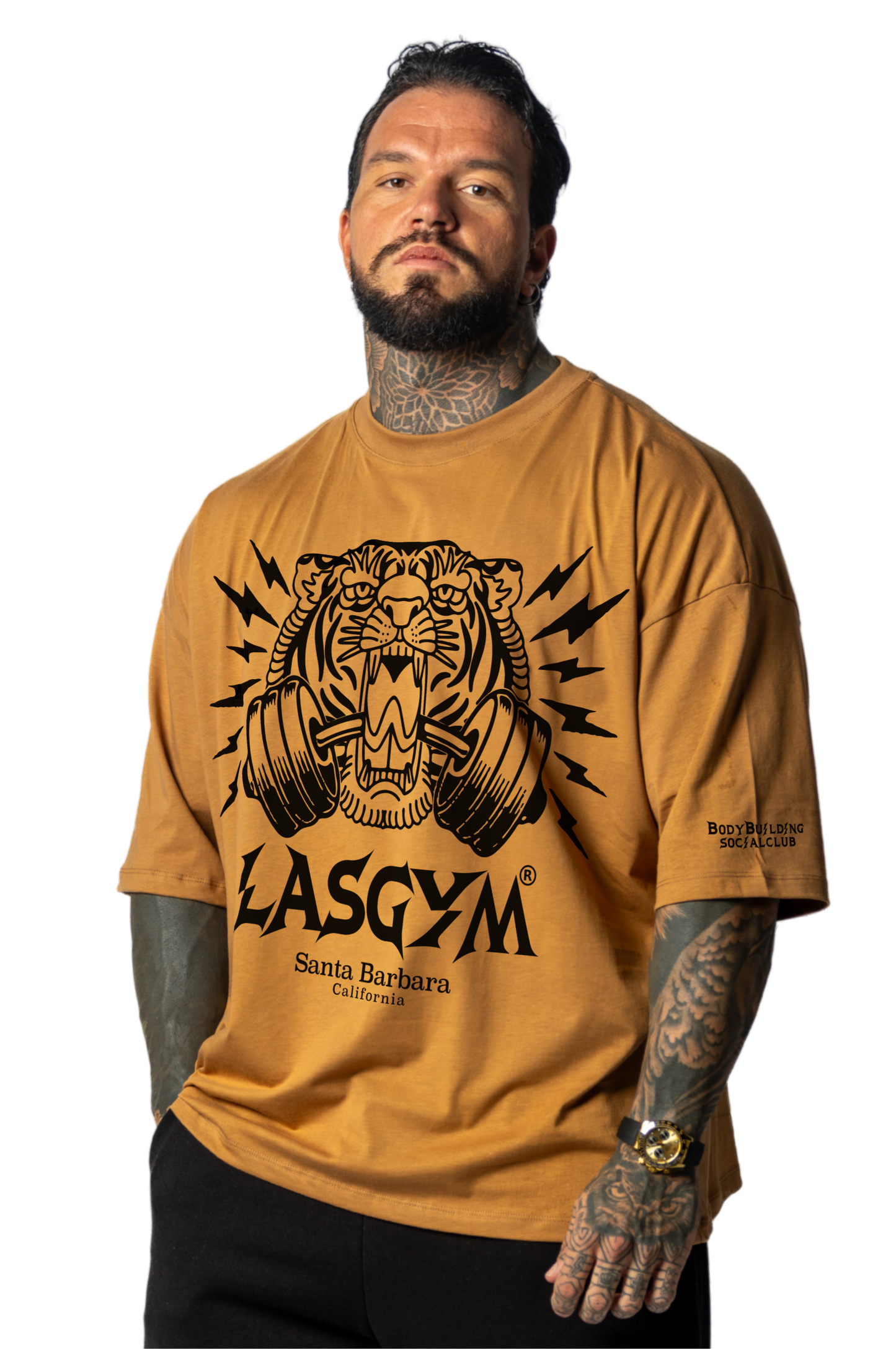 T-shirt S.Over Silverlake BLACK