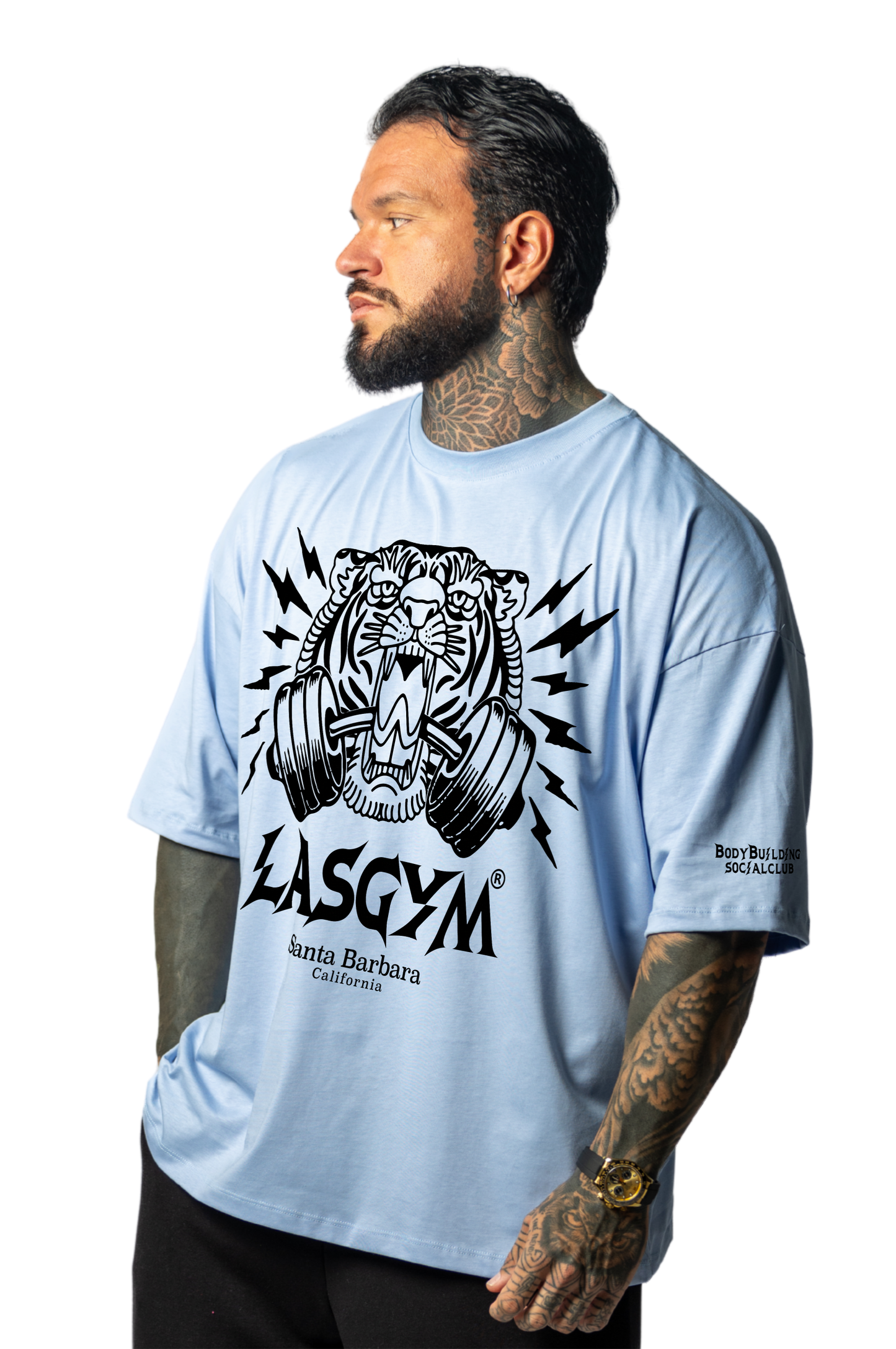 T-shirt S.Over Silverlake BLACK