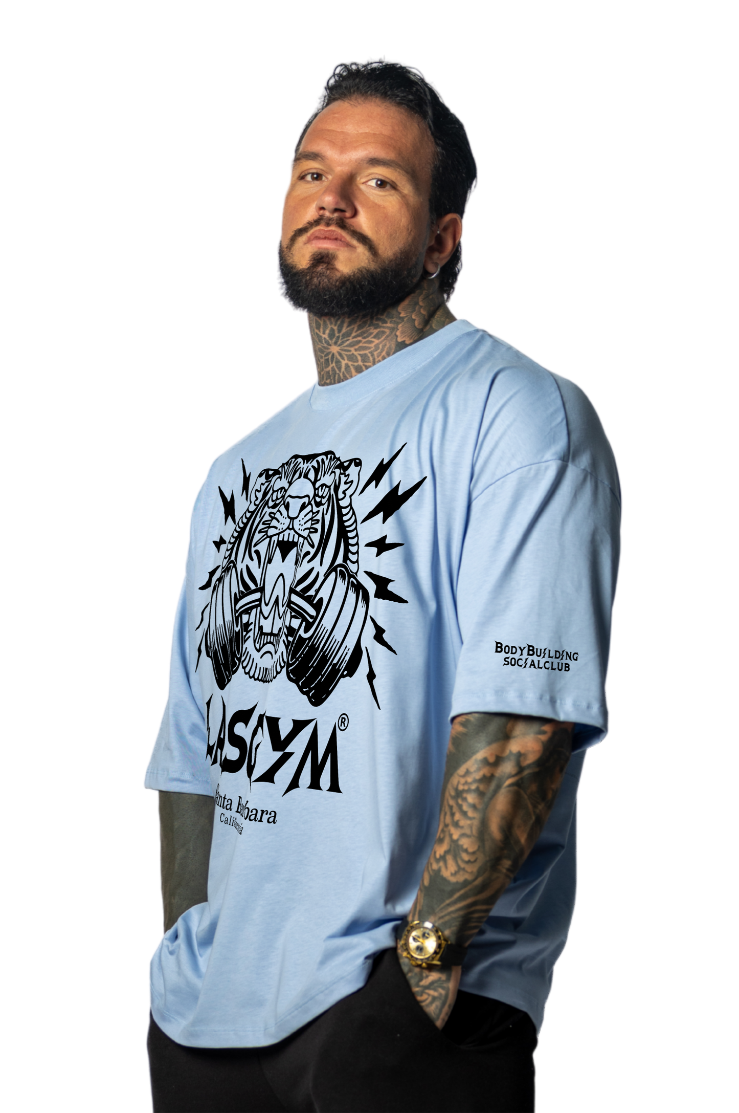 T-shirt S.Over Silverlake BLACK