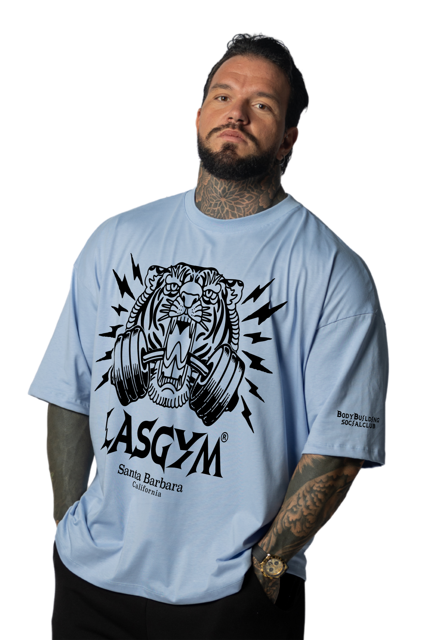 T-shirt S.Over Silverlake BLACK