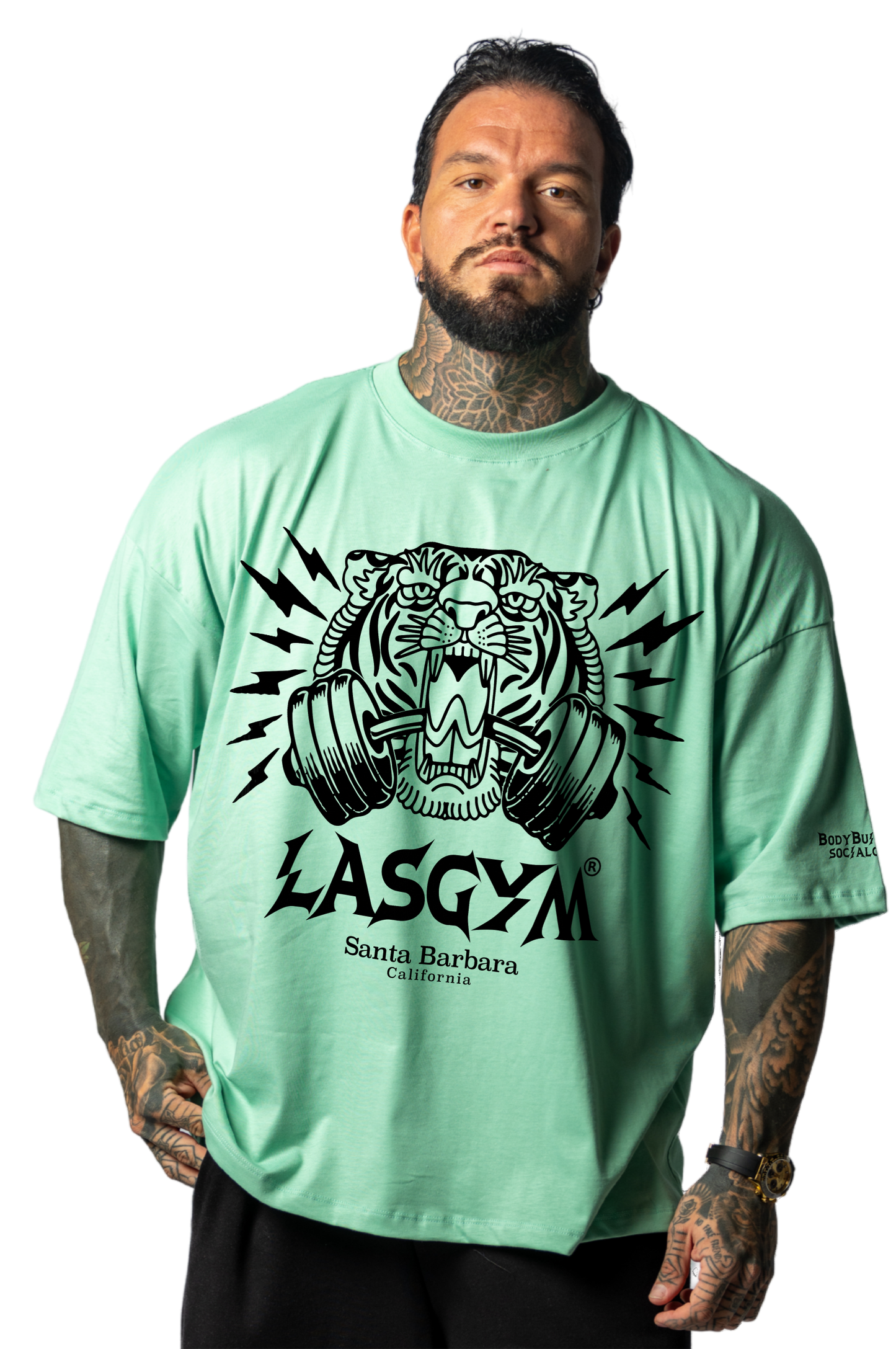 T-shirt S.Over Silverlake BLACK