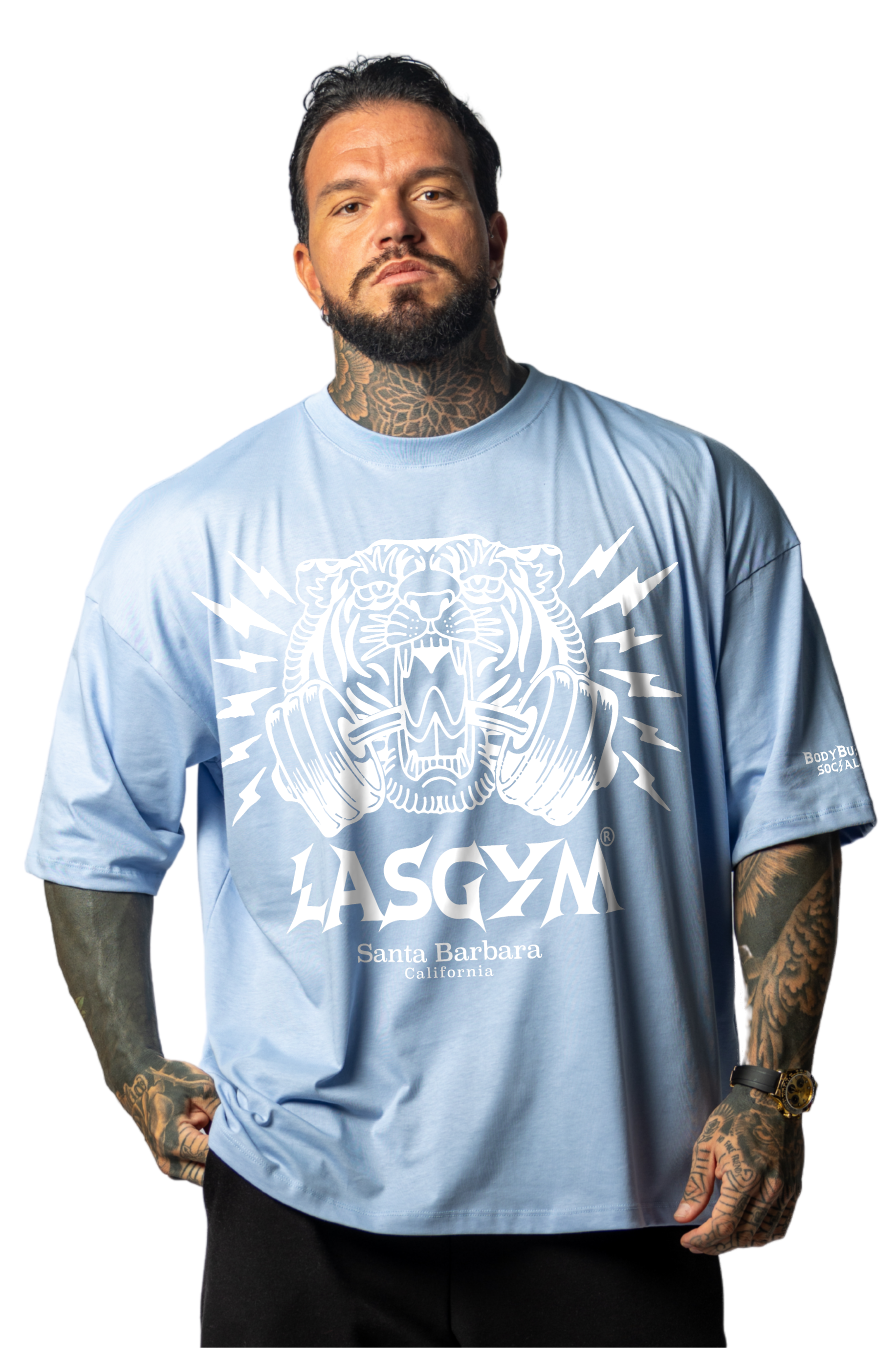 T-shirt Oversize Unisex Silverlake – LasGym