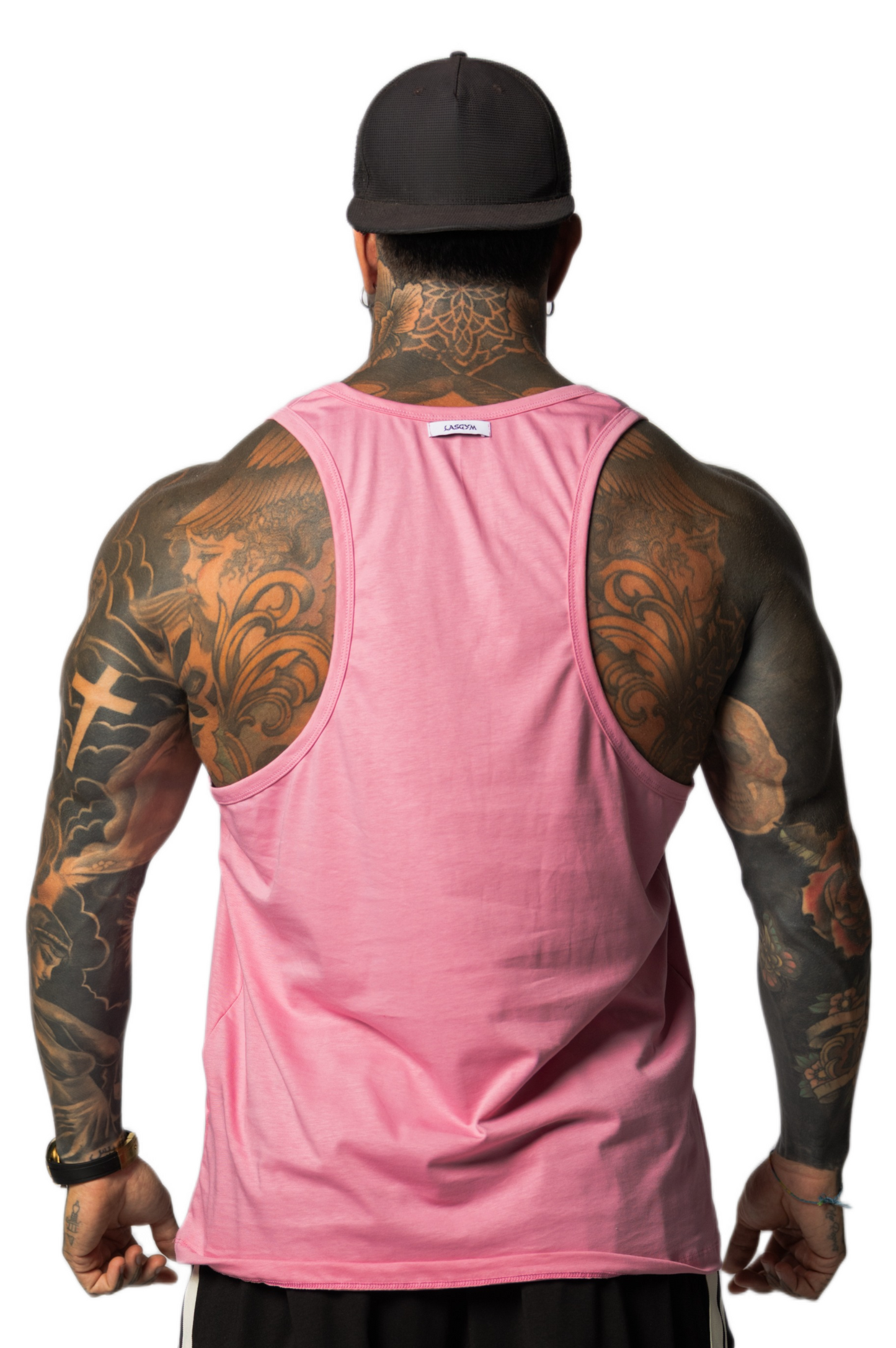 Camiseta sin mangas al atardecer