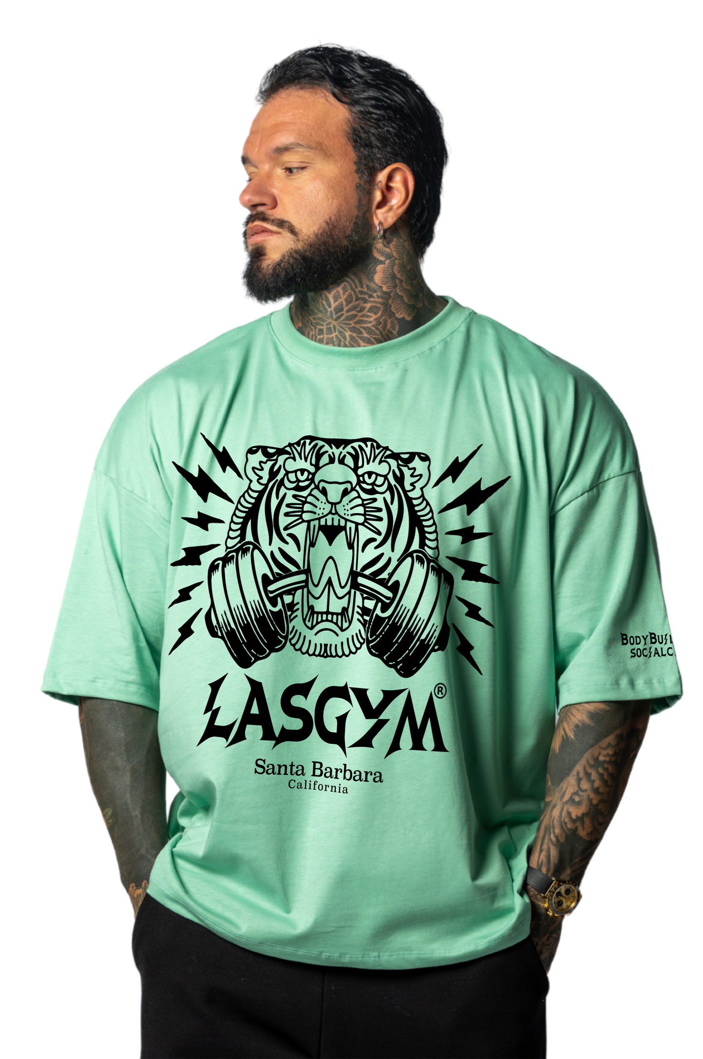 T-shirt S.Over Silverlake BLACK