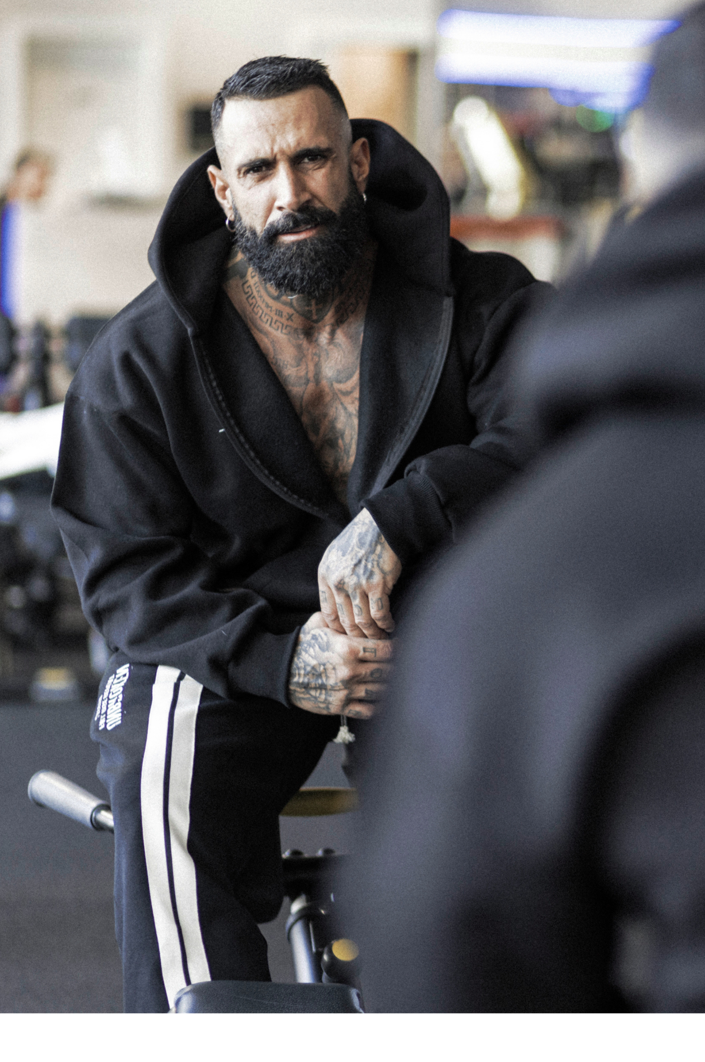 Pantalone Over Stripe UNBROKEN