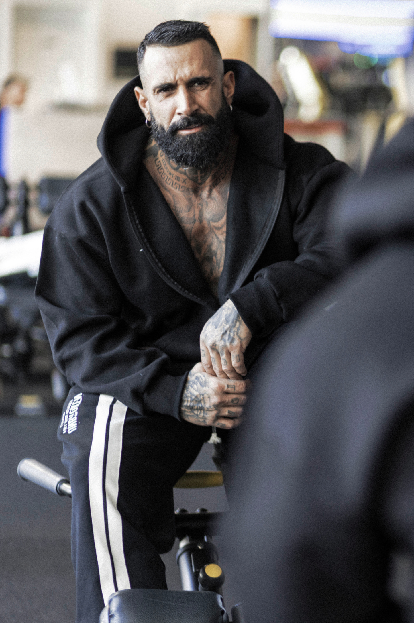 Pantalone Over Stripe UNBROKEN