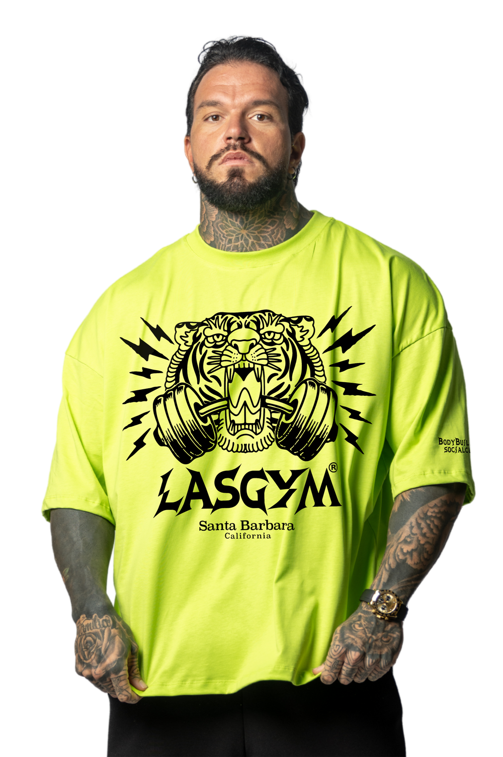 T-shirt S.Over Silverlake BLACK