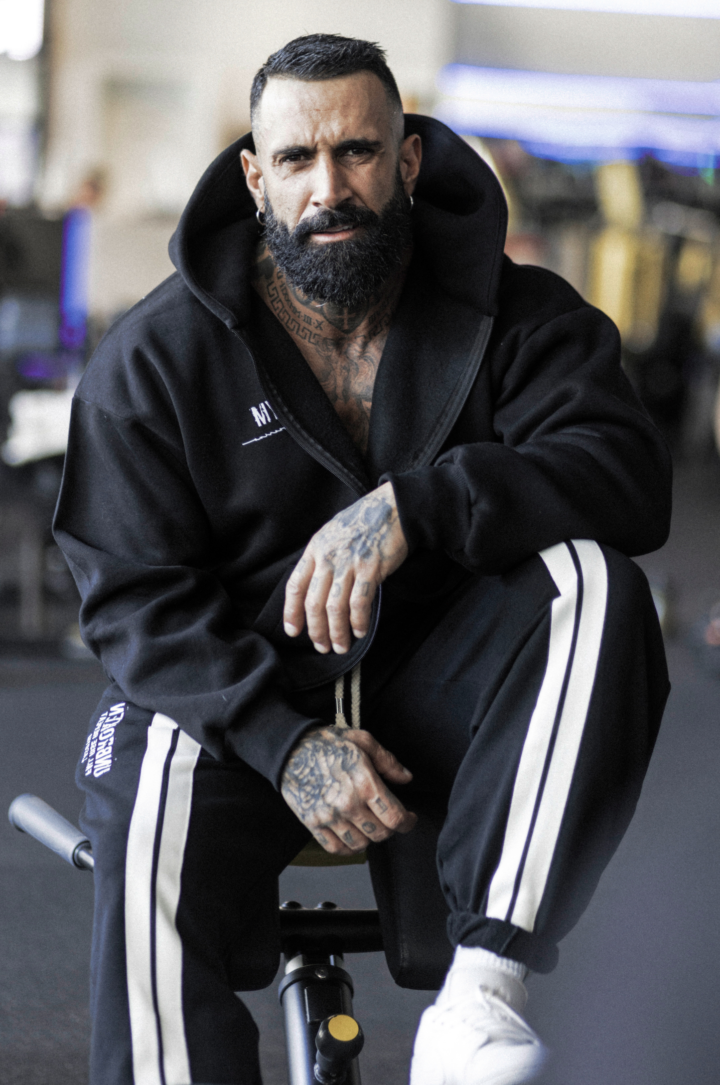 Pantalone Over Stripe UNBROKEN