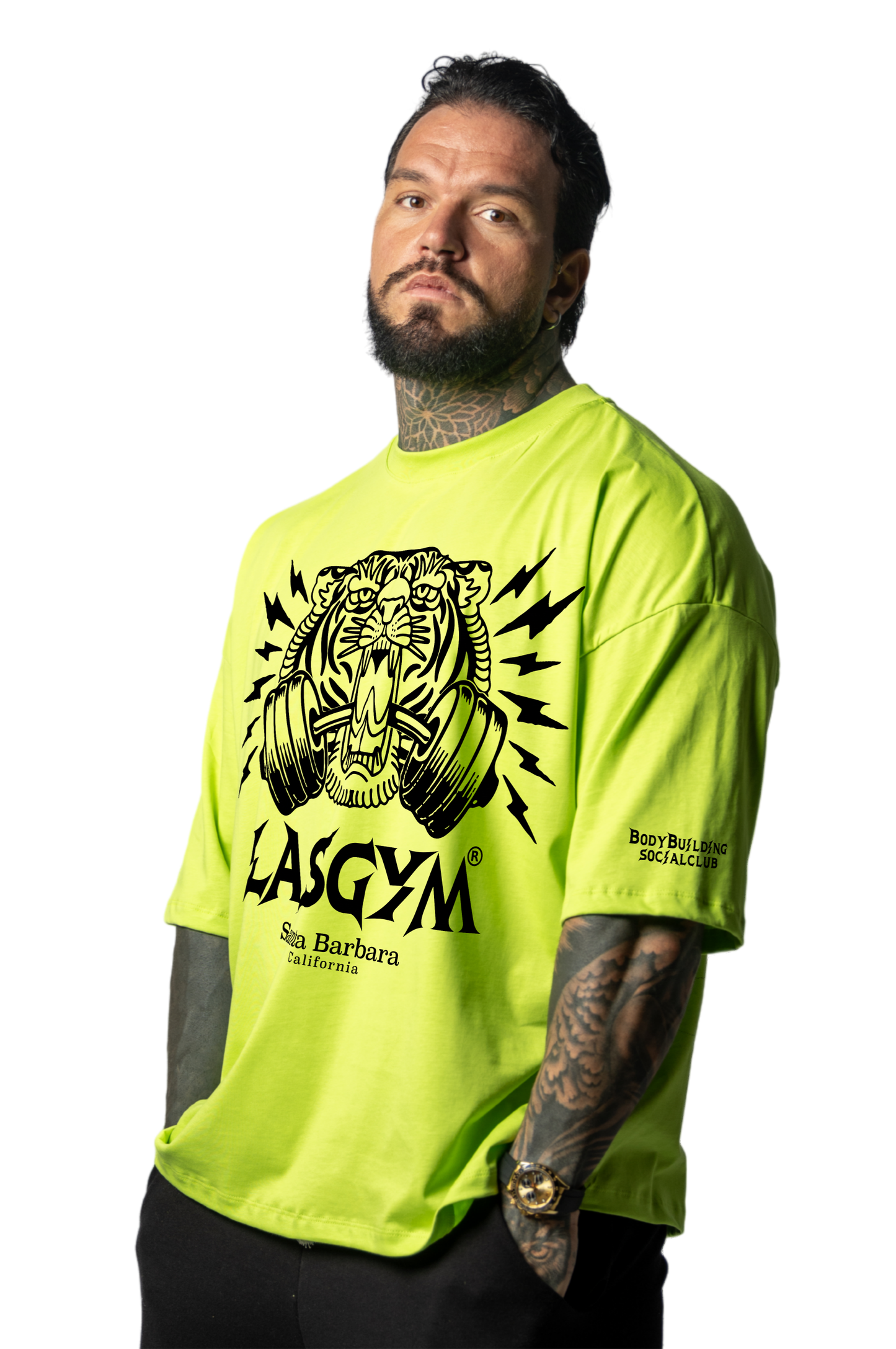 T-shirt S.Over Silverlake BLACK