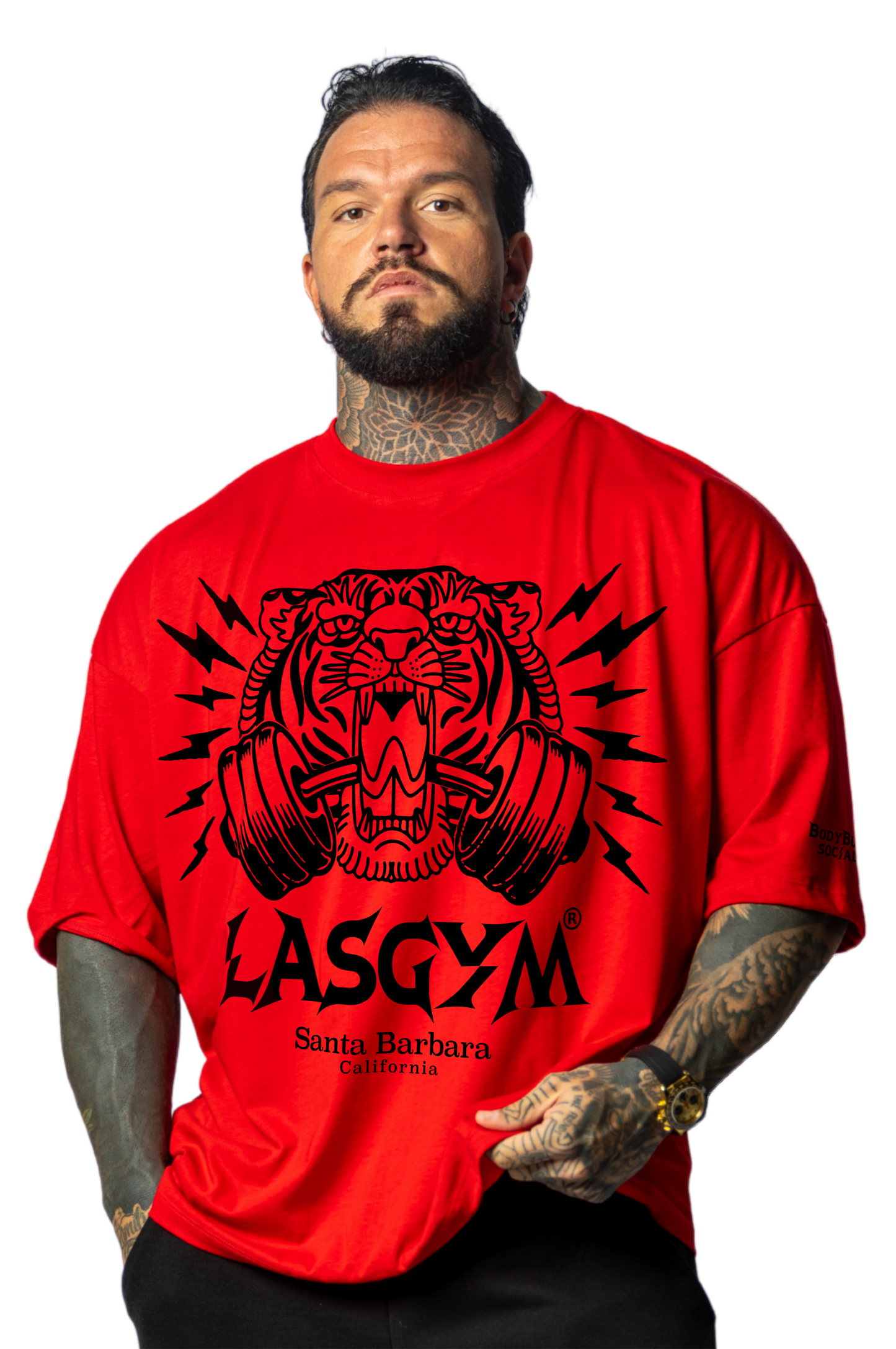 T-shirt S.Over Silverlake BLACK