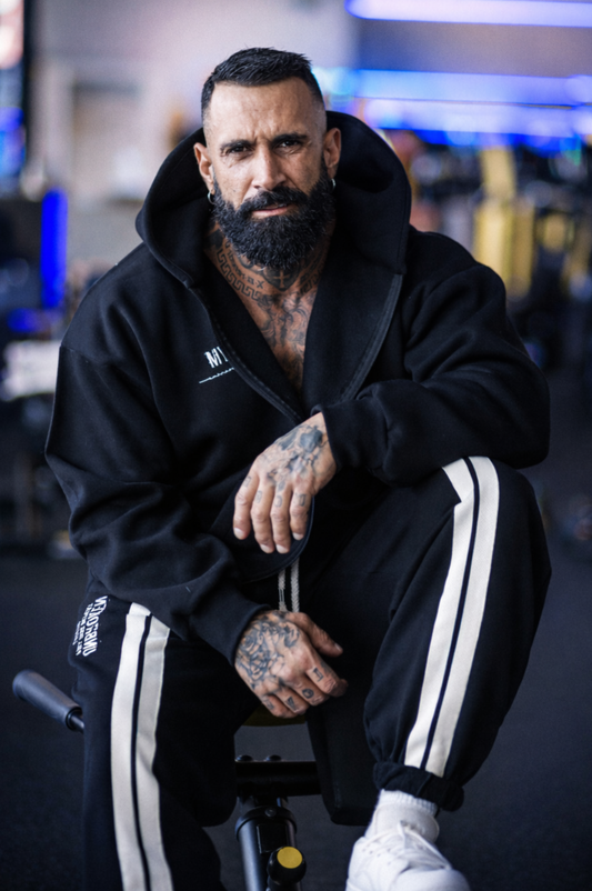 Pantalone Over Stripe UNBROKEN